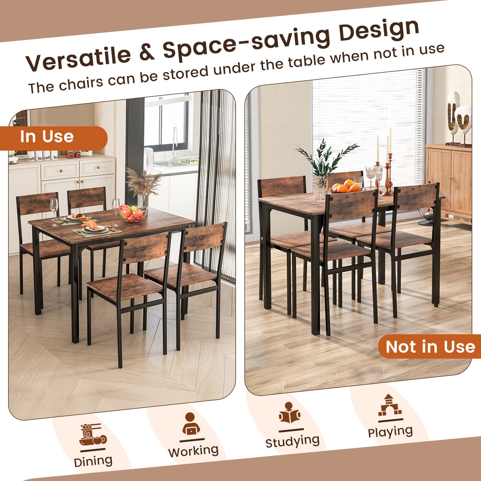 Slickblue D-CO-FC23665CK Dining-Sets - View #6