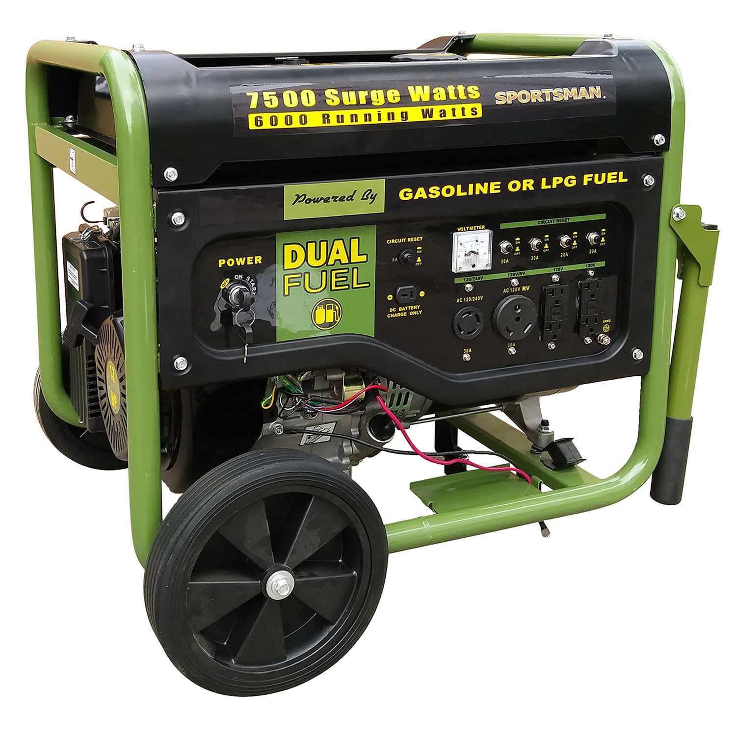 Sportsman GEN752K 4000 / 3500 -Watt Dual fuel Portable Generator