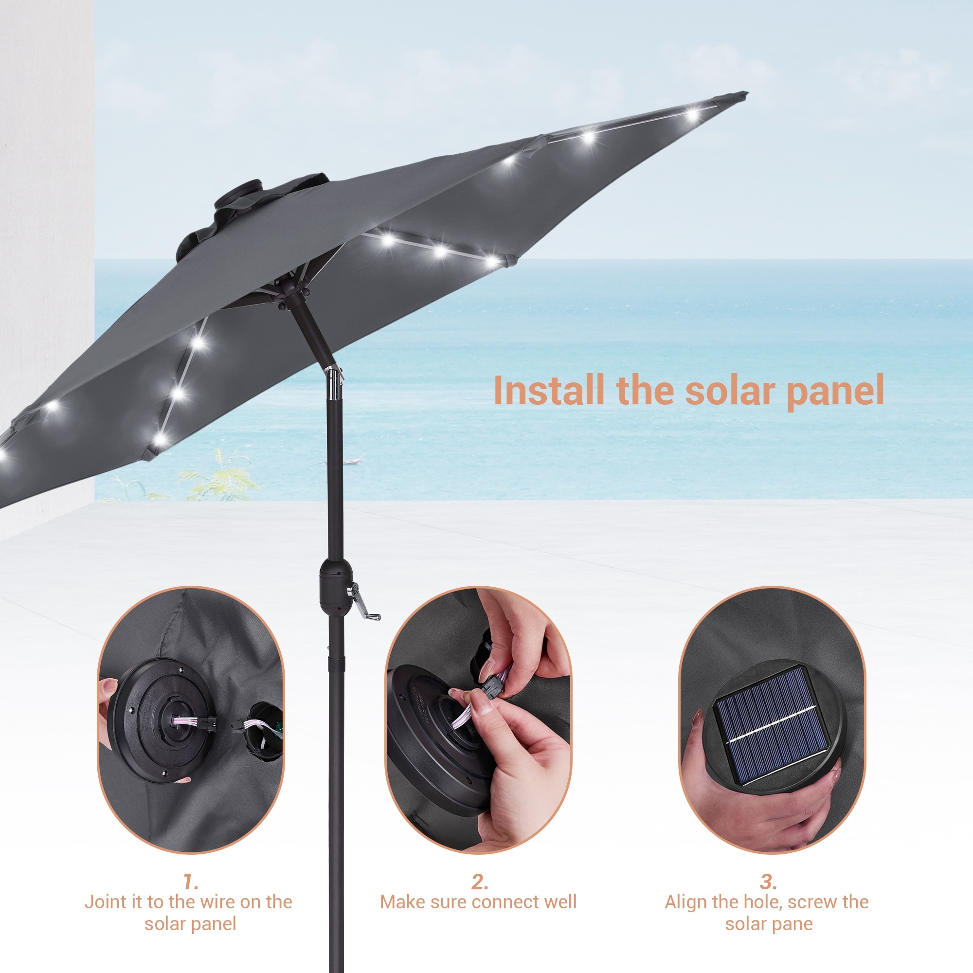 ACEGOSES LW-LED75SG Umbrellas-2 - View #5