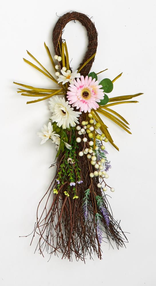 Worth Imports 1264 25-Inches Multiple colors Indoor Wall Wreath Artificial wreath