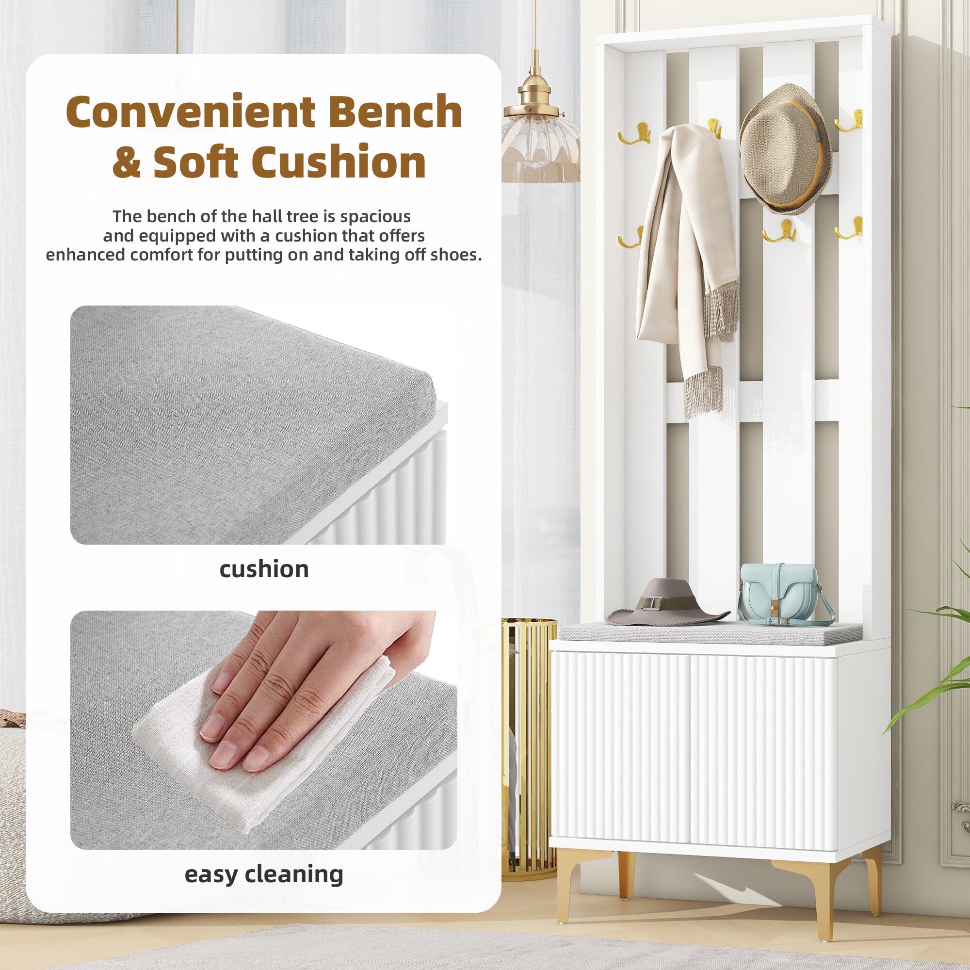 Bybafun YA2500139 Hall-Trees - View #4