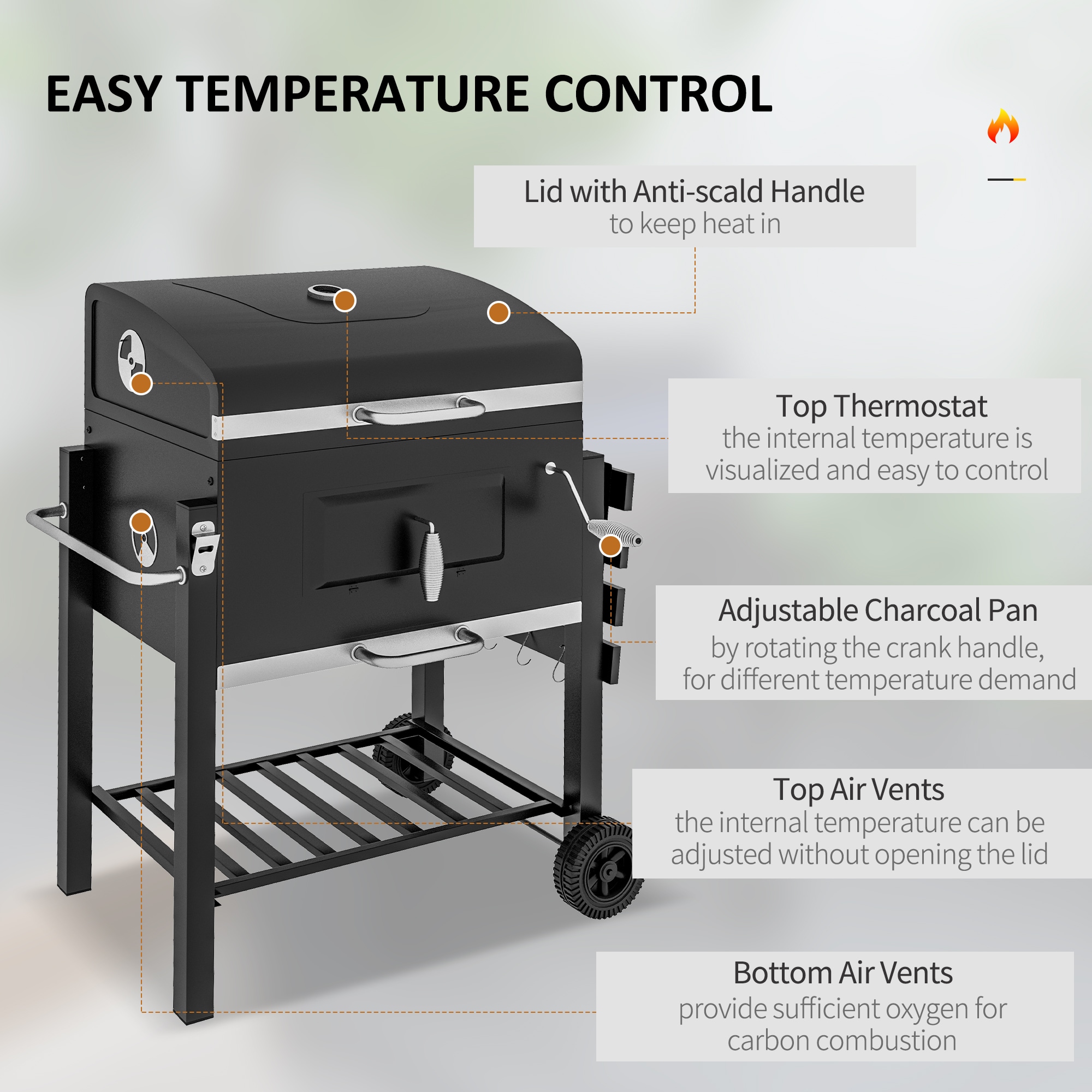 Maocao Hoom JL174313 Charcoal-Grills - View #9