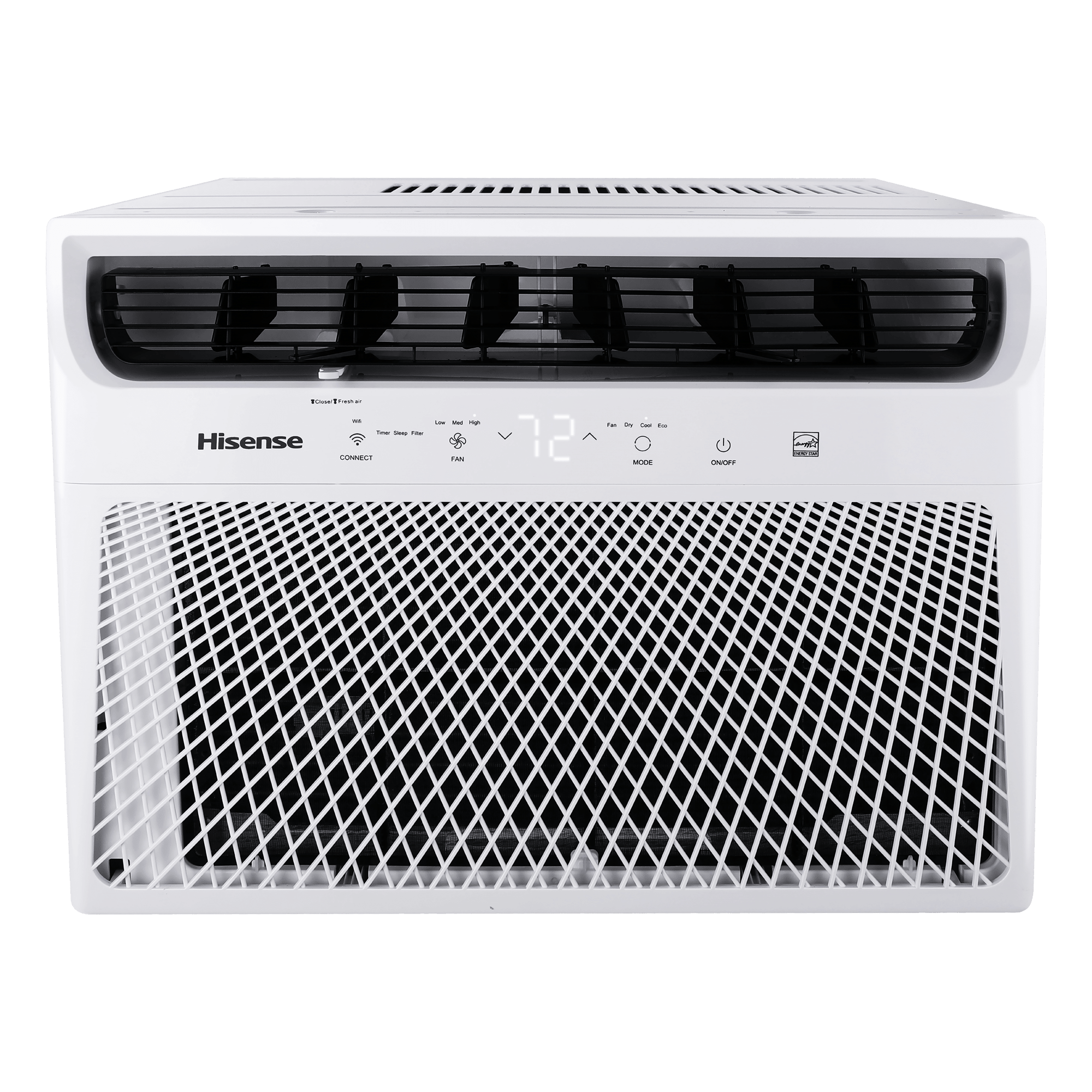 Hisense AW1521CW1W Large Room Window Air Conditioner , Remote Included ( 115-Volt , 15000-BTU ) ENERGY STAR Certified