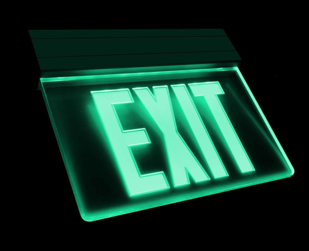 Nicor Lighting EXL2-10UNV-AL-CL-G-1 Emergency-Exit-Lighting - View #6