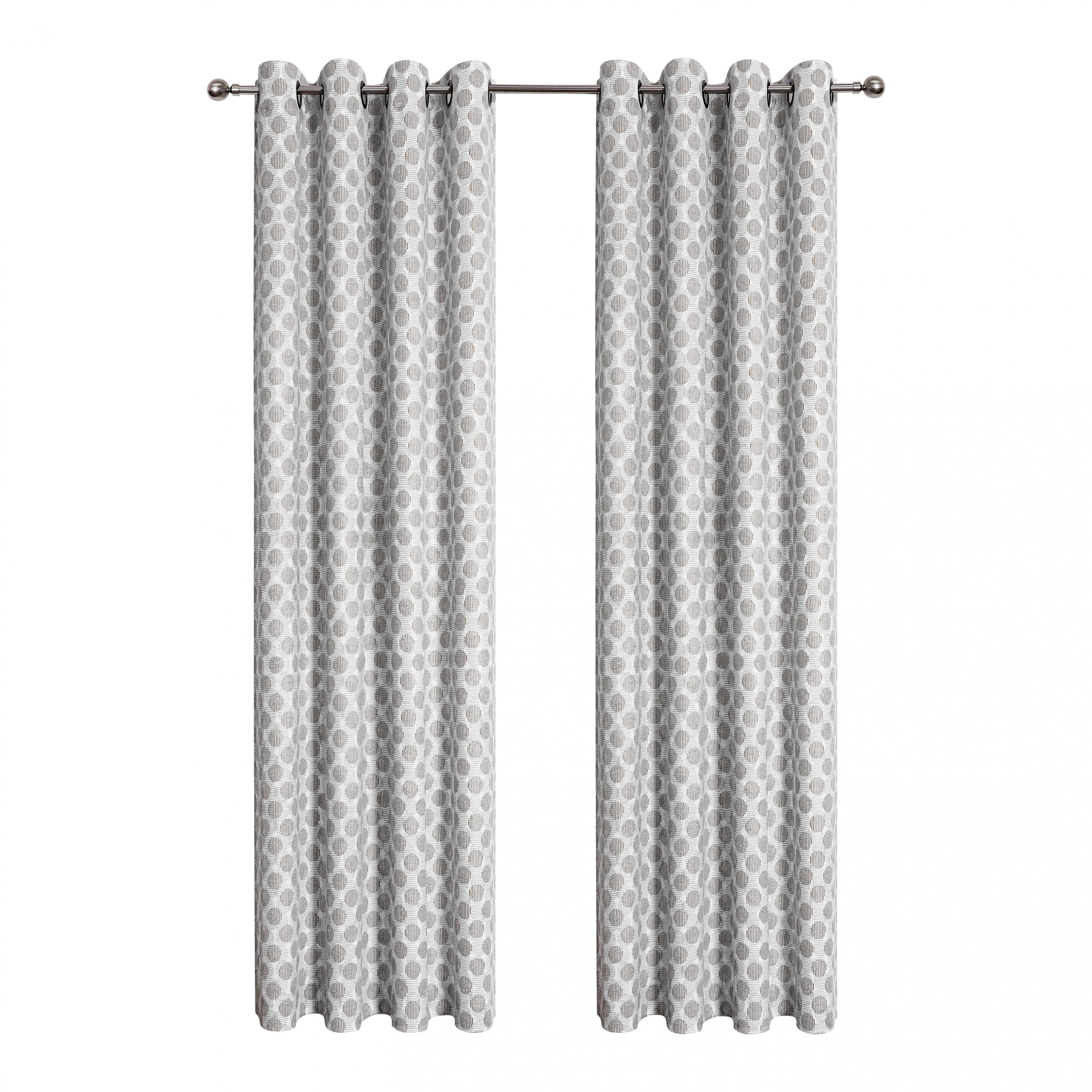 KATE AURORA METALLIC-SYD-PP-WHT curtains - View #7