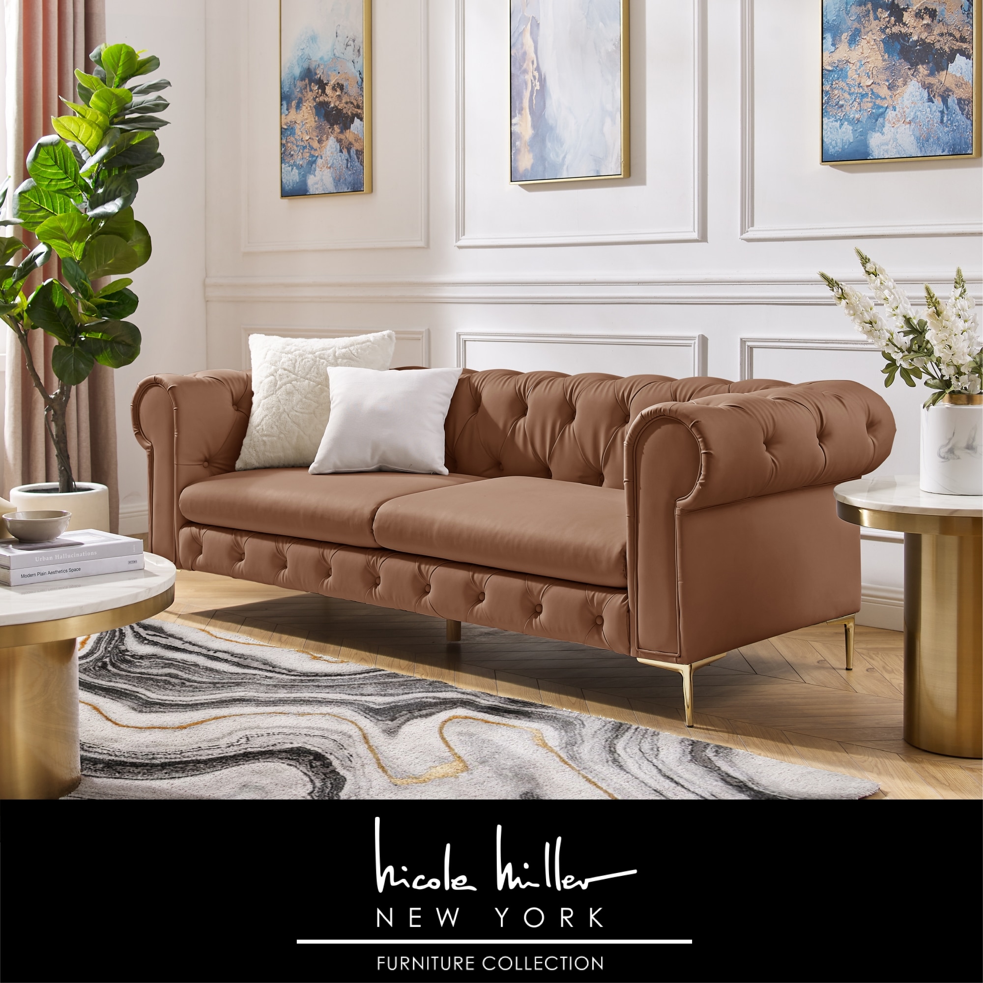 Nicole Miller NSA309-10CB-LS Sofas-Loveseats - View #7