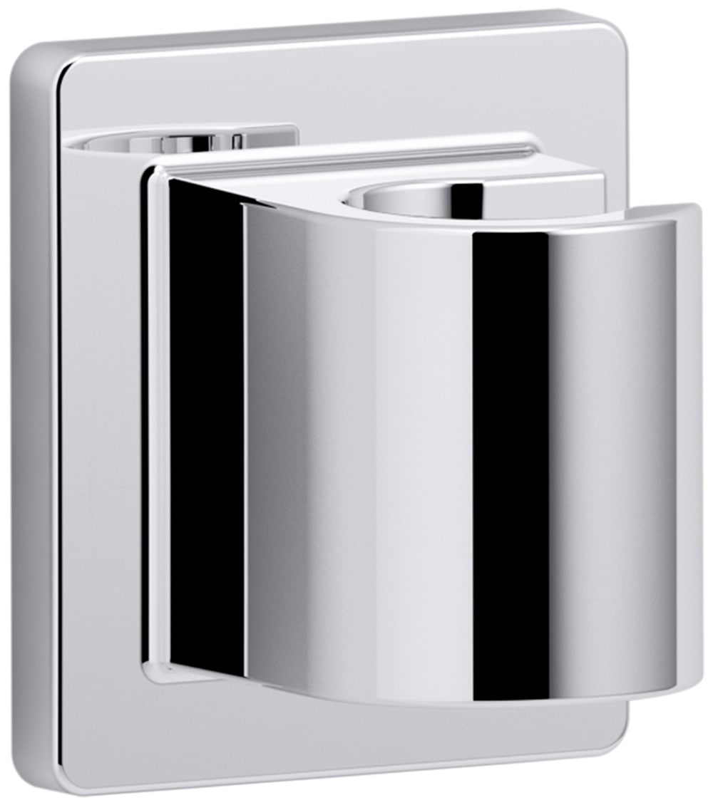 KOHLER 98347-CP Awaken Polished Chrome 2-in Universal Shower Wall bracket 2-in -ID