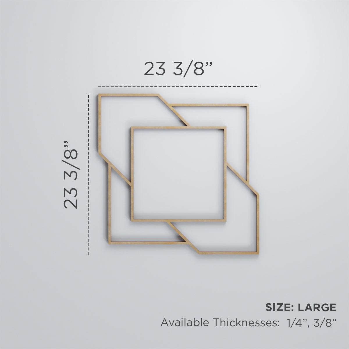 Ekena Millwork WALW24X24X0375MMTWA Wall-Panels - View #3