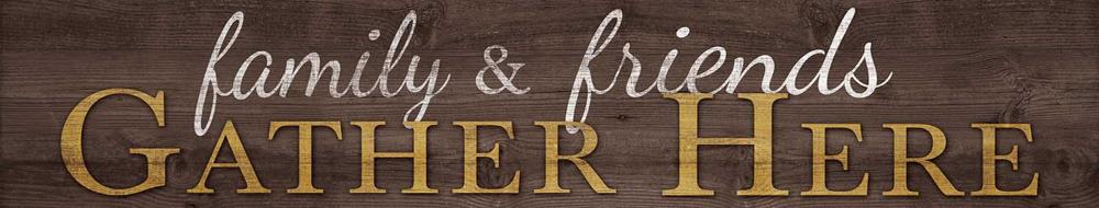  1607-8146LOW 7-in H x 37-in W Inspirational Sign