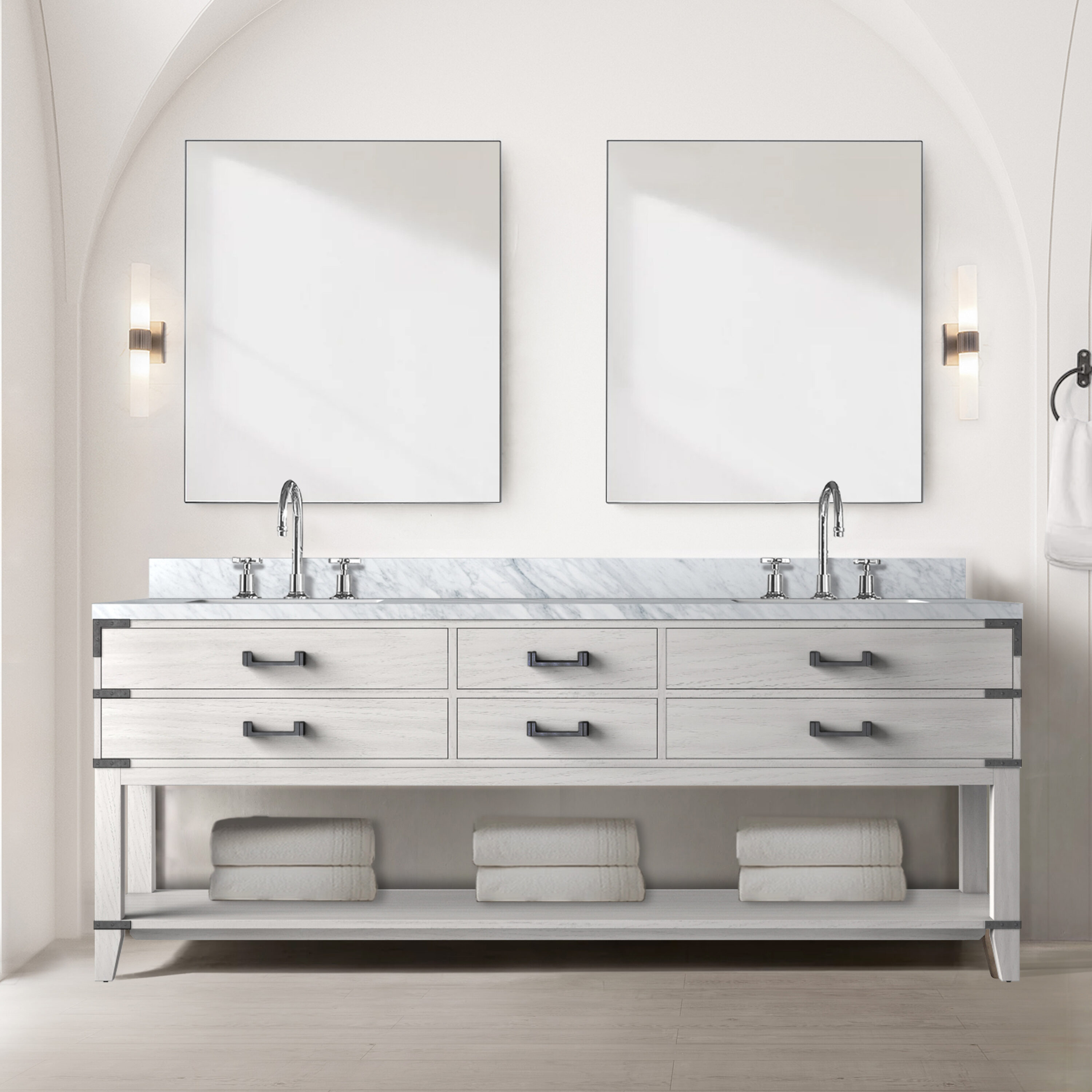 Lexora LVGR84DM100 Bath-Vanity-Combo - View #4
