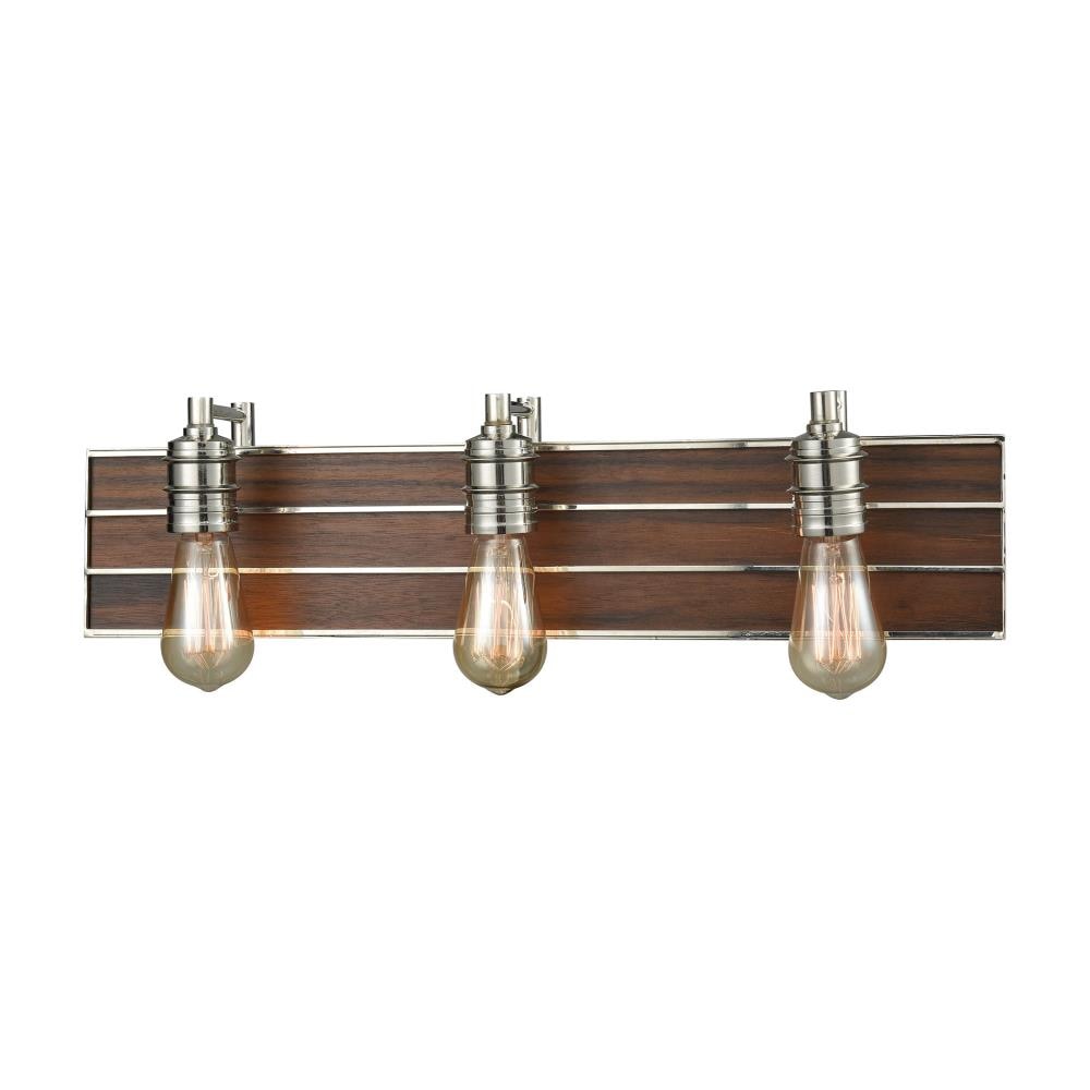 Westmore Lighting BB313461 Wellington 24-in 3-Light Polished Chrome Transitional Vanity Light Bar