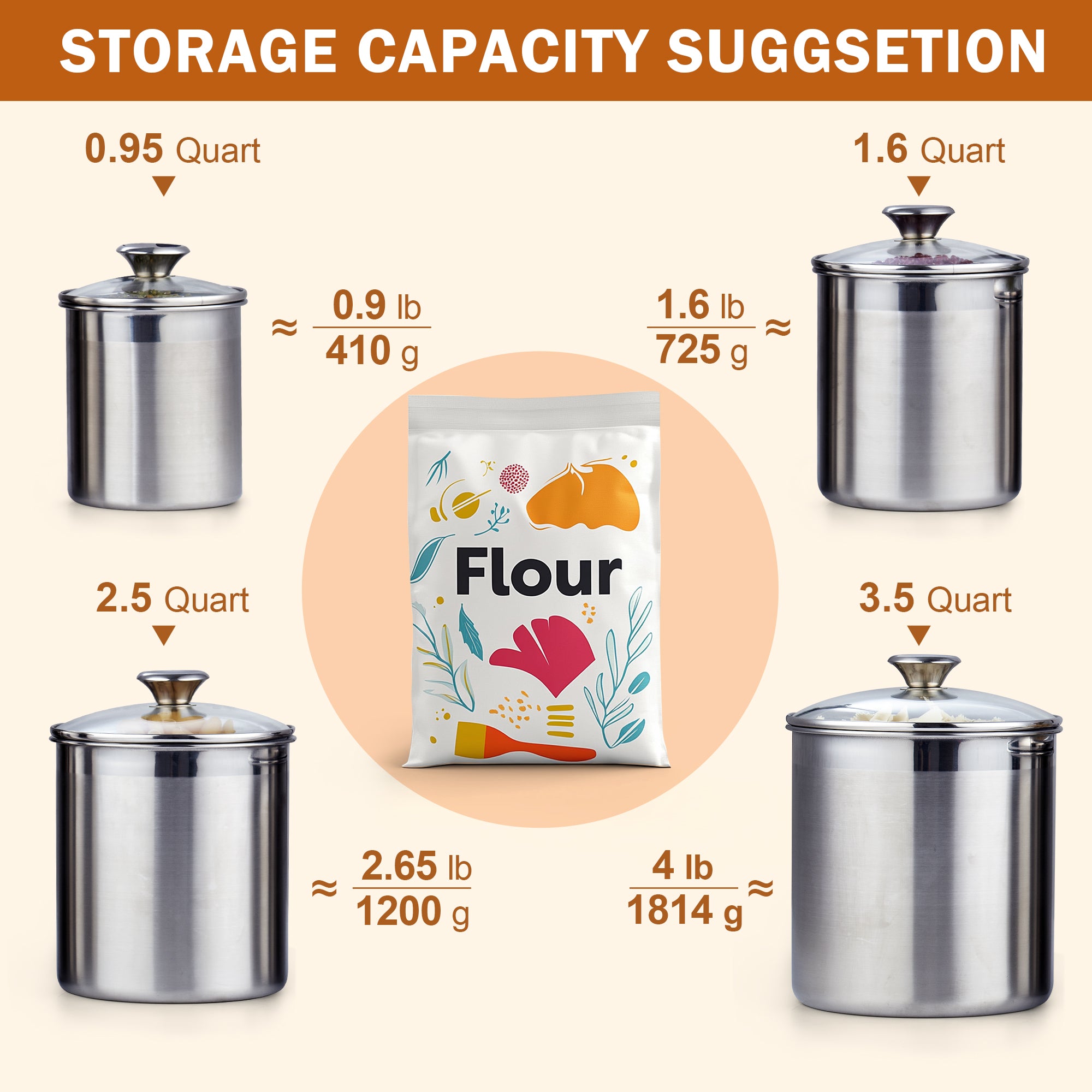 Cooks Standard 02718 Food-Storage-Containers - View #3