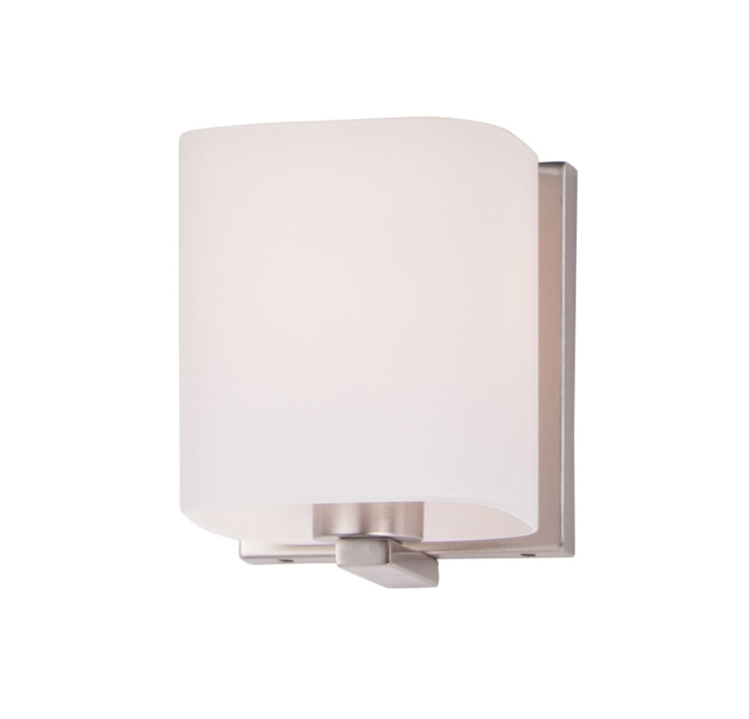 Maxim Lighting 11251SWSN Wrap 4.75-in 1 -Light Satin Nickel Modern/contemporary Vanity light