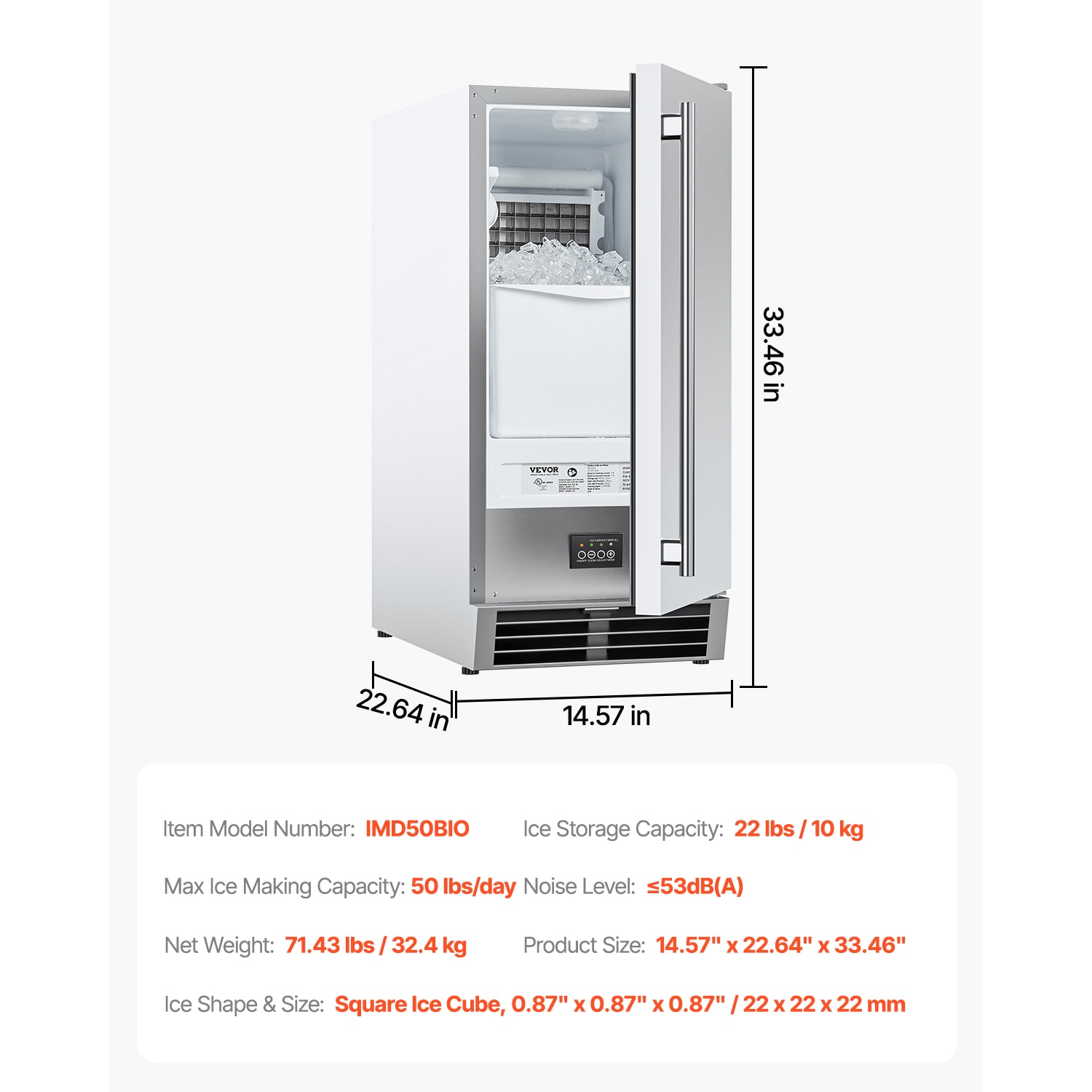 Silver Stainless Steel Commercial Soft Serve Ice Cream Machine