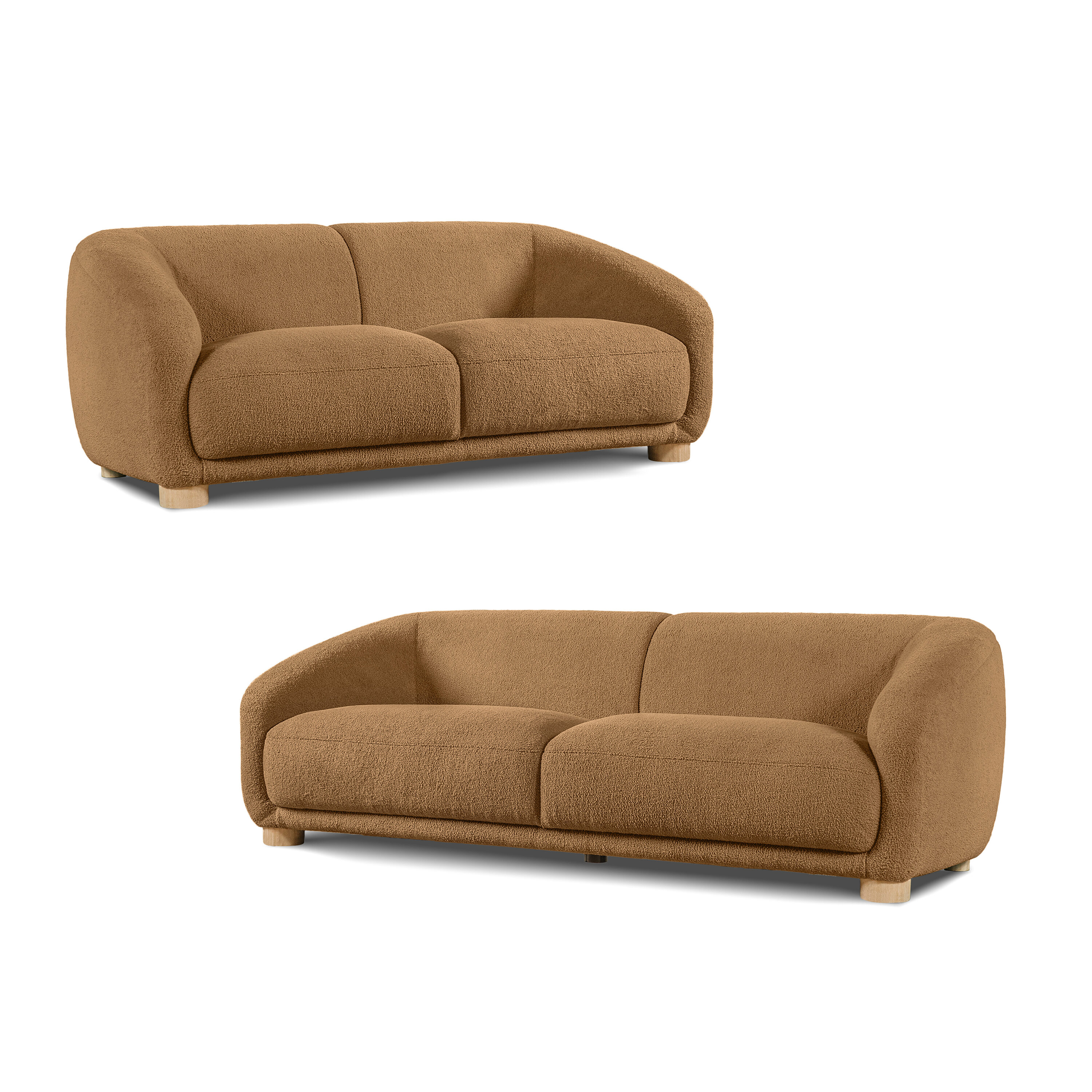 Furniture of America IDF-61006BR-2PC Living-Room-Sets - View #2