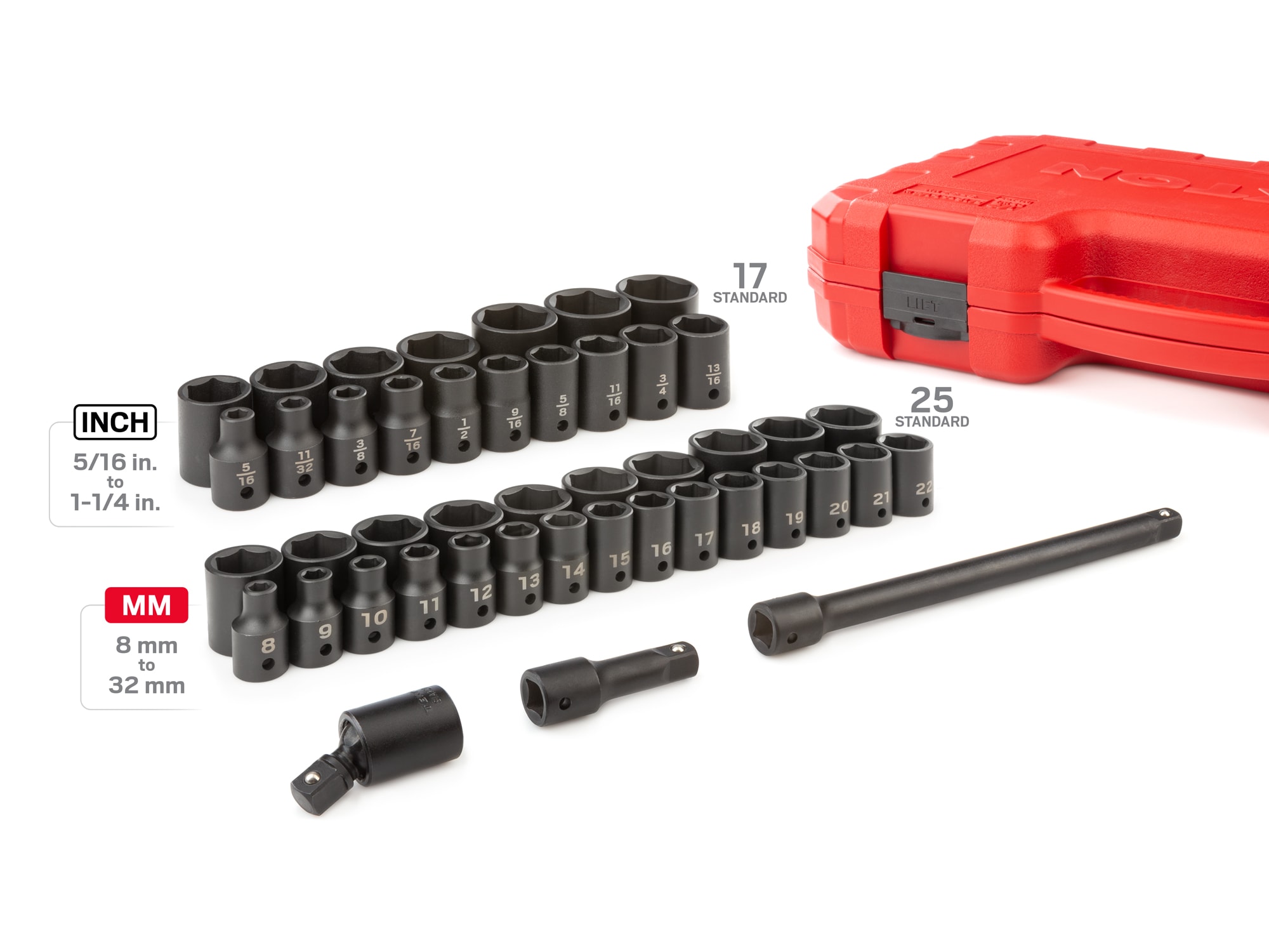 TEKTON SID92403 Impact-Socket-Sets - View #2
