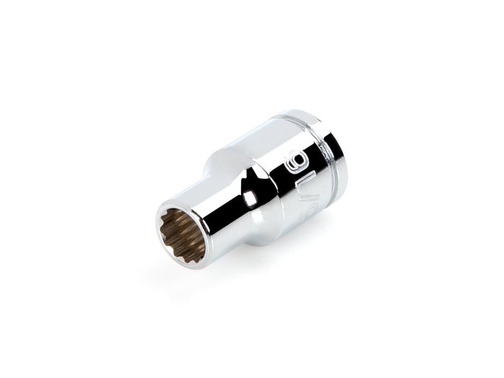 TEKTON SHD12208 3/8-in Drive Standard (SAE) 5/16-in Shallow Socket