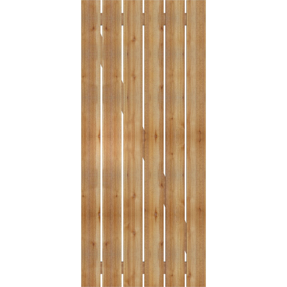 Ekena Millwork RBS06Z35X080RWR Exterior-Shutters - View #4