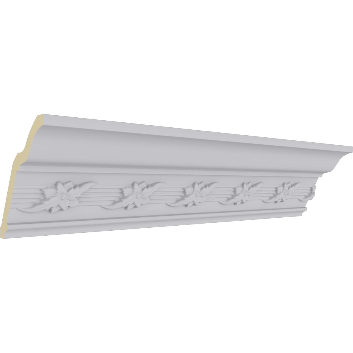 Ekena Millwork MLD04X03X05WN-CASE-8 Crown-Moulding - View #3