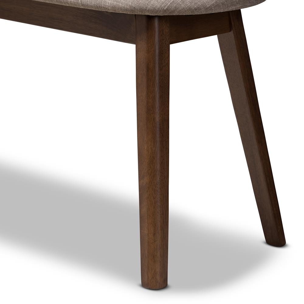 Baxton Studio 144-7939-LW Dining-Benches - View #3