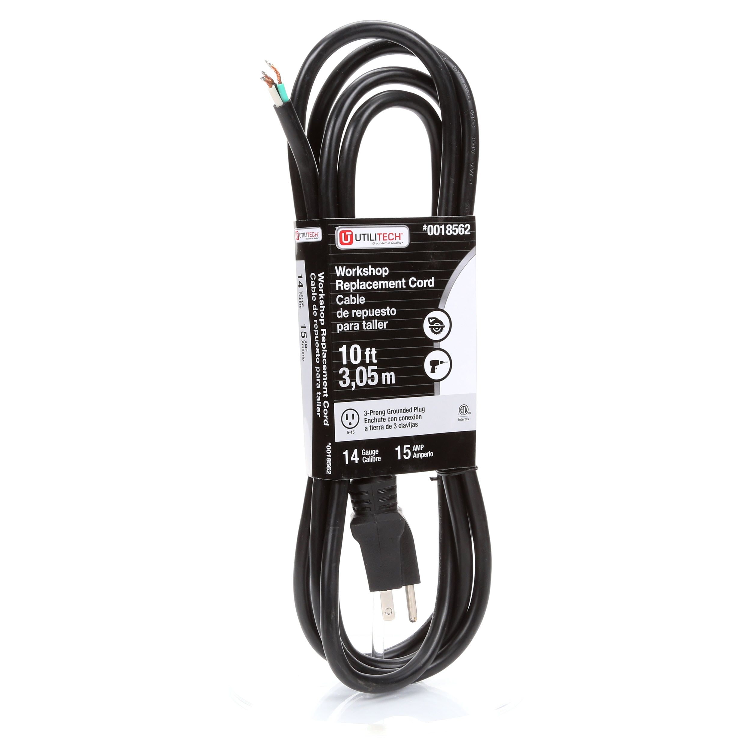 NEW 125' 14/3 SOOW SO SOO SOW BLACK RUBBER CORD EXTENSION WIRE/CABLE