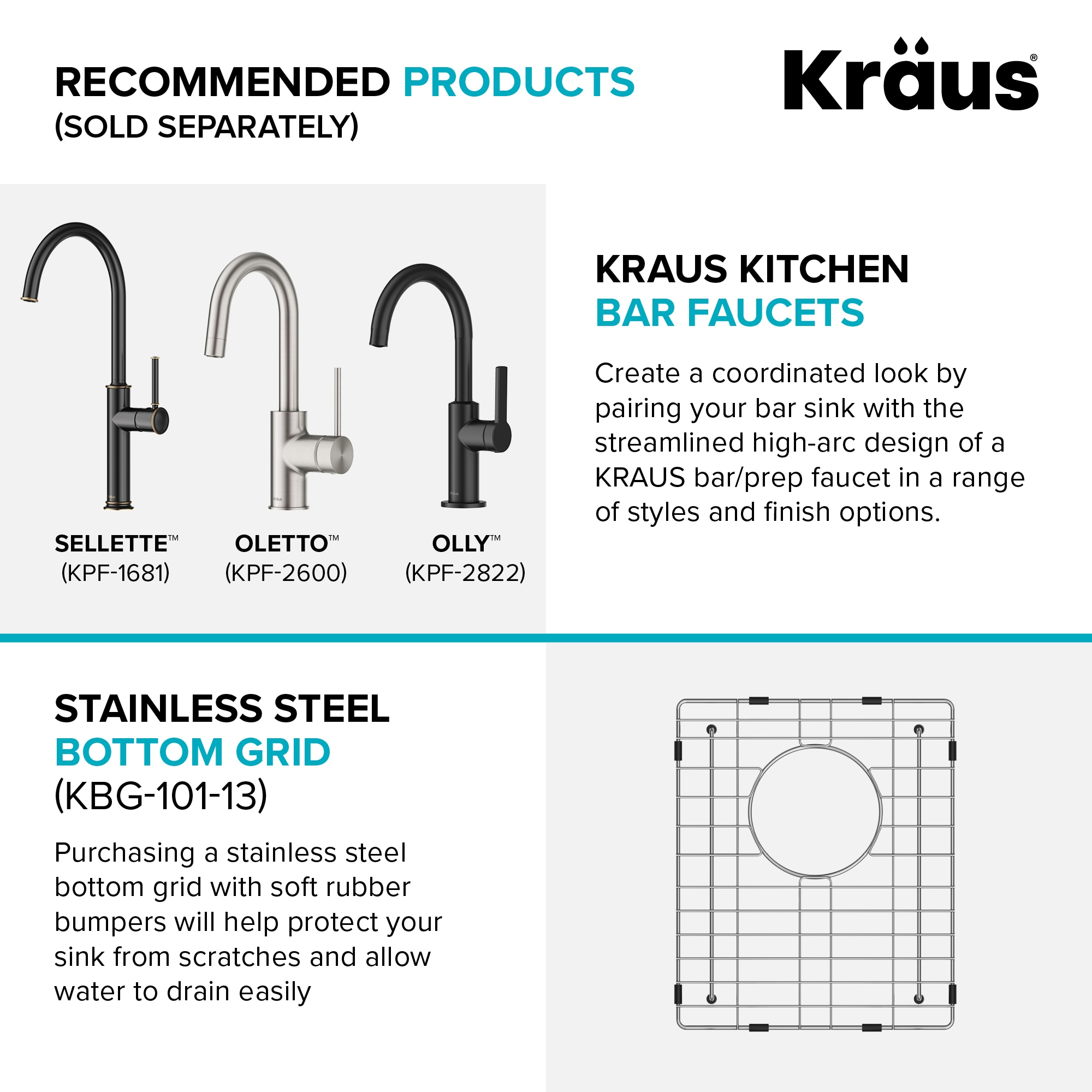 Kraus KHU101-13 Bar-Prep-Sinks - View #12