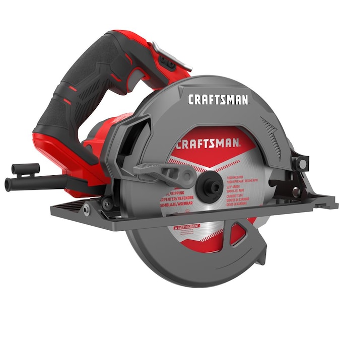 Power Saws CRAFTSMAN 15-Amp 7-1/4-in Corded Circular Saw in the Circular Saws  department at Lowes.com