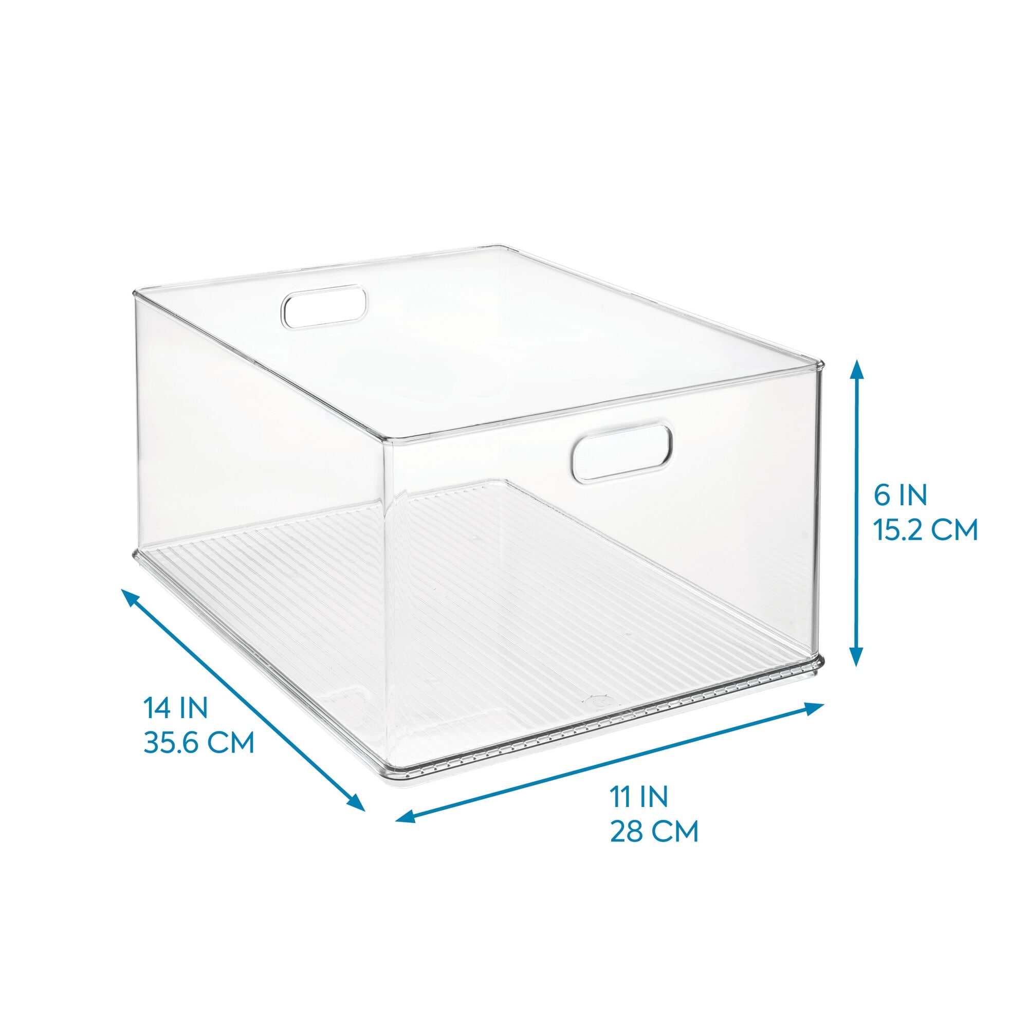 Style Selections 4 piece Clear bath storage set Clear Acrylic