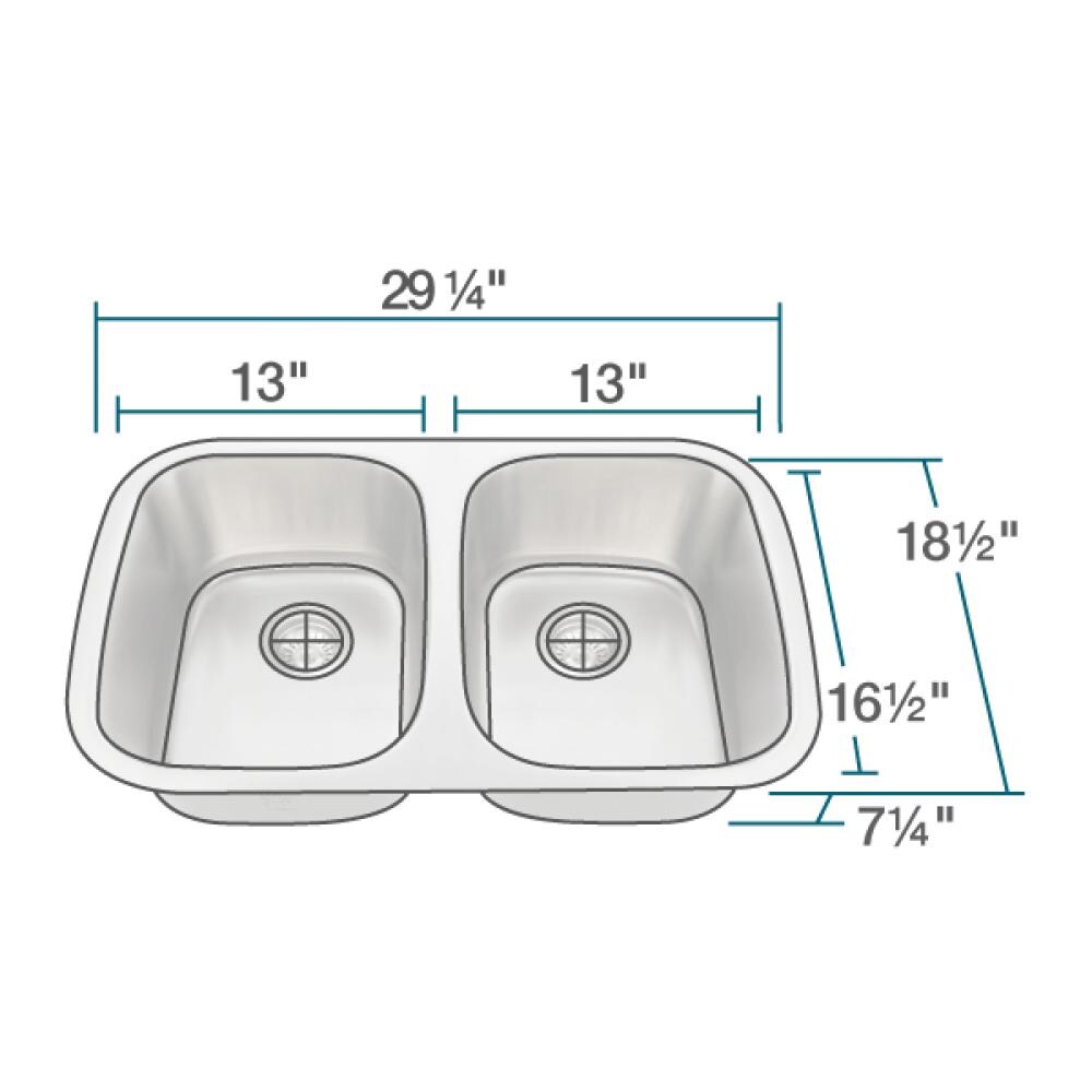 MR Direct 510-16-ENS Kitchen-Sinks - View #3