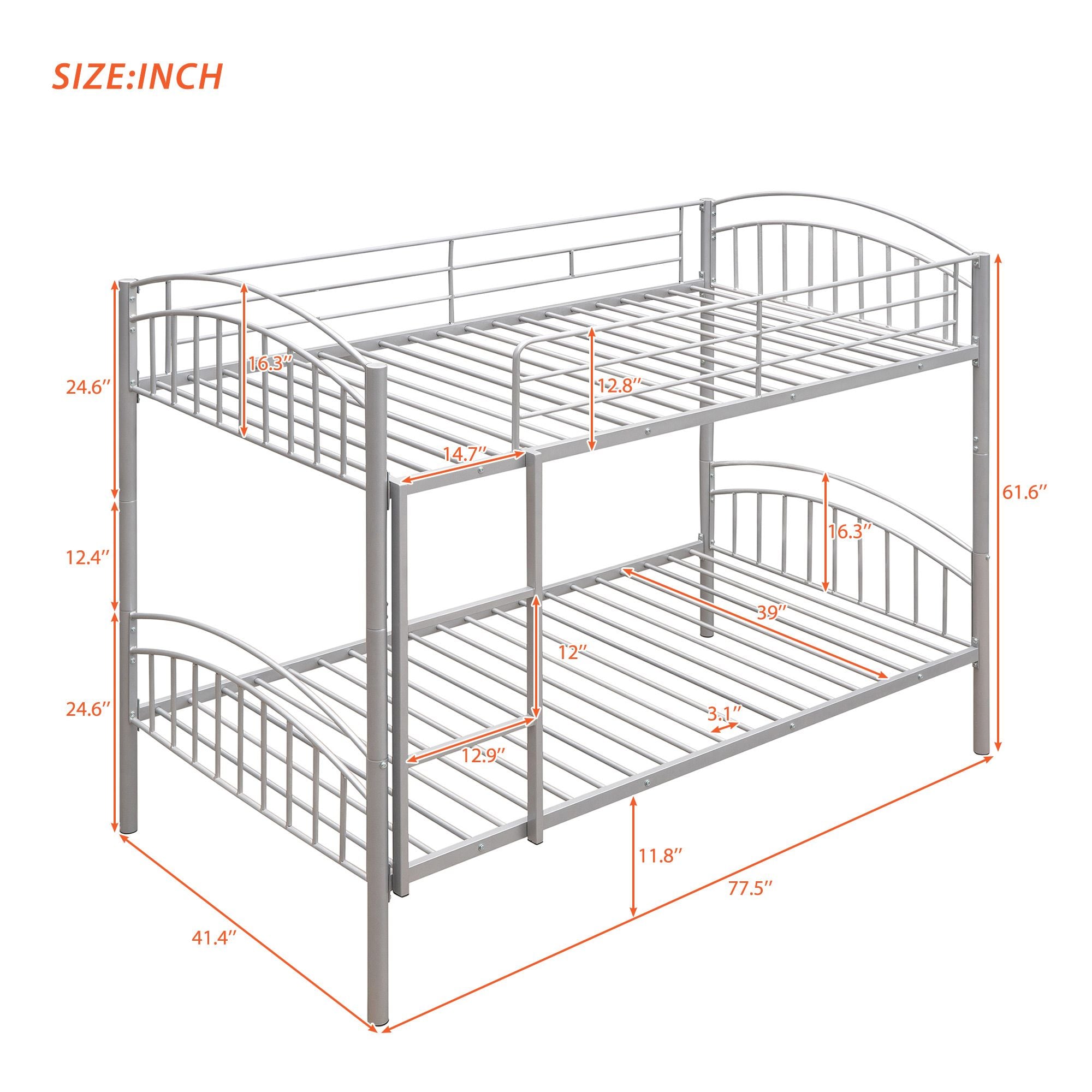 Yiekholo LL-1884AAN Bunk-Beds - View #4