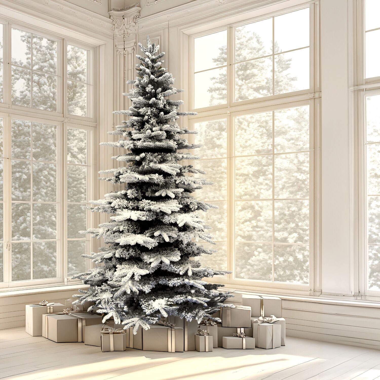 Fraser Hill Farm FFMP012-0SN Artificial-Christmas-Trees - View #9