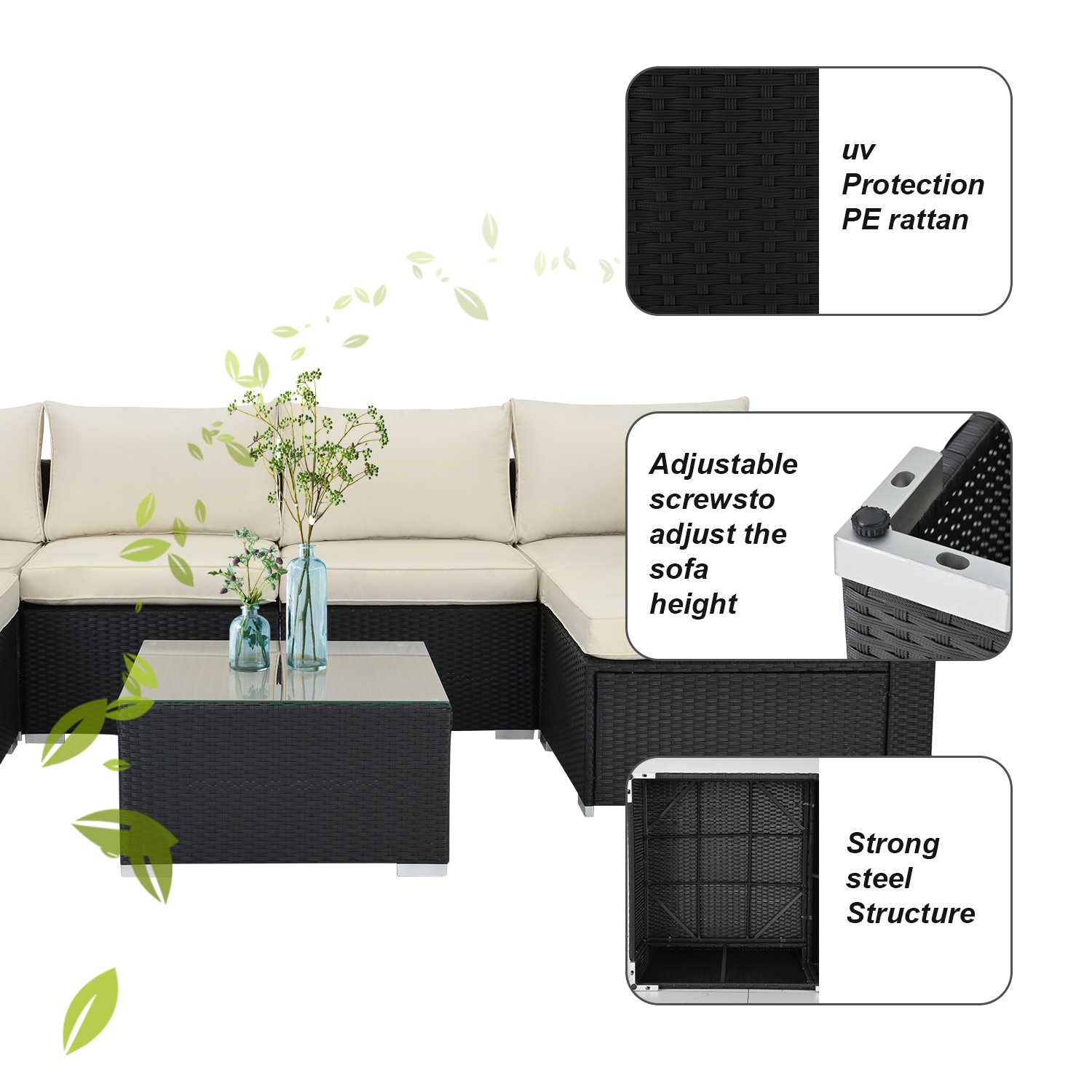 Runesay DABED-29 Patio-Sofas-Daybeds - View #11