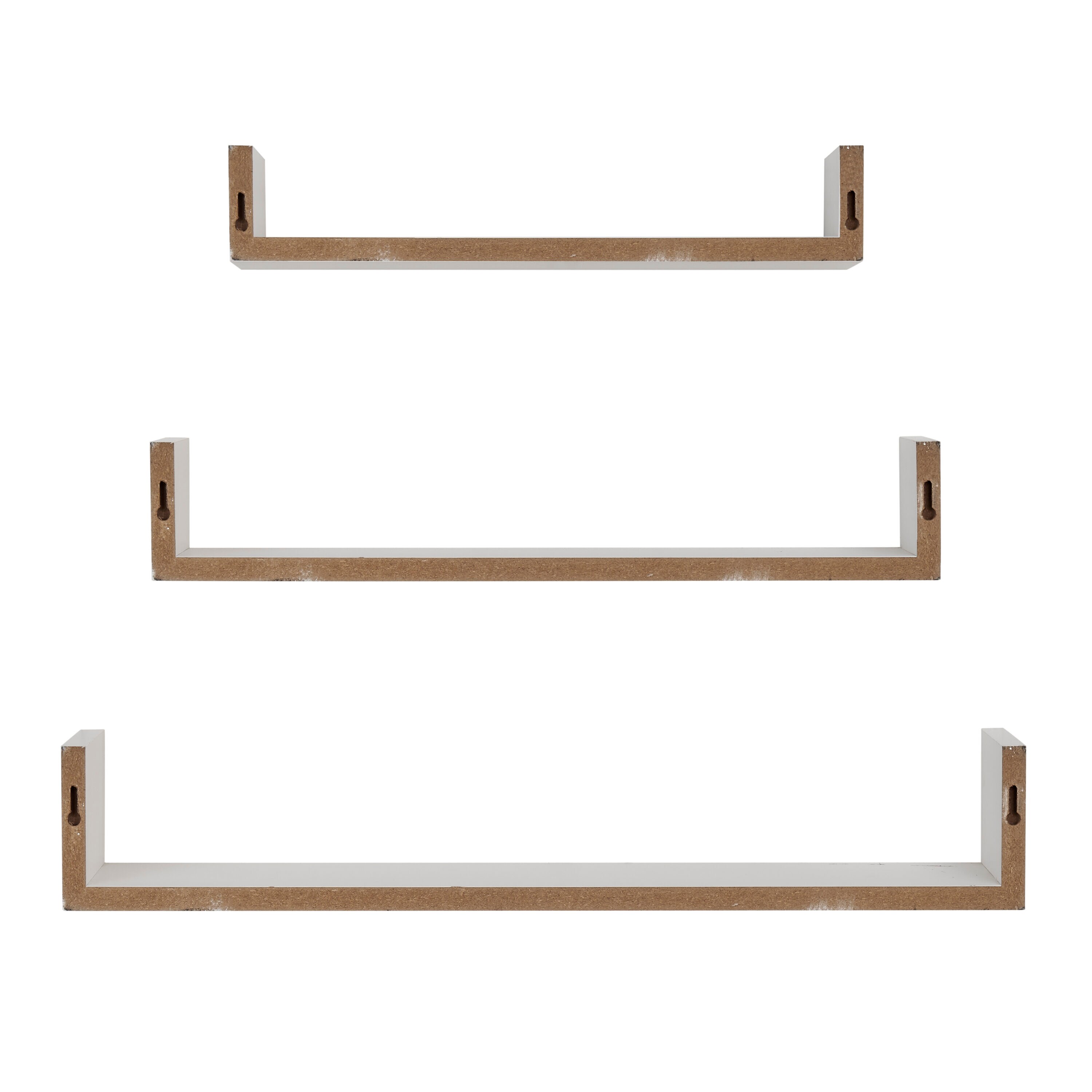 Danya B. XF22039WH Wall-Mounted-Shelving - View #15