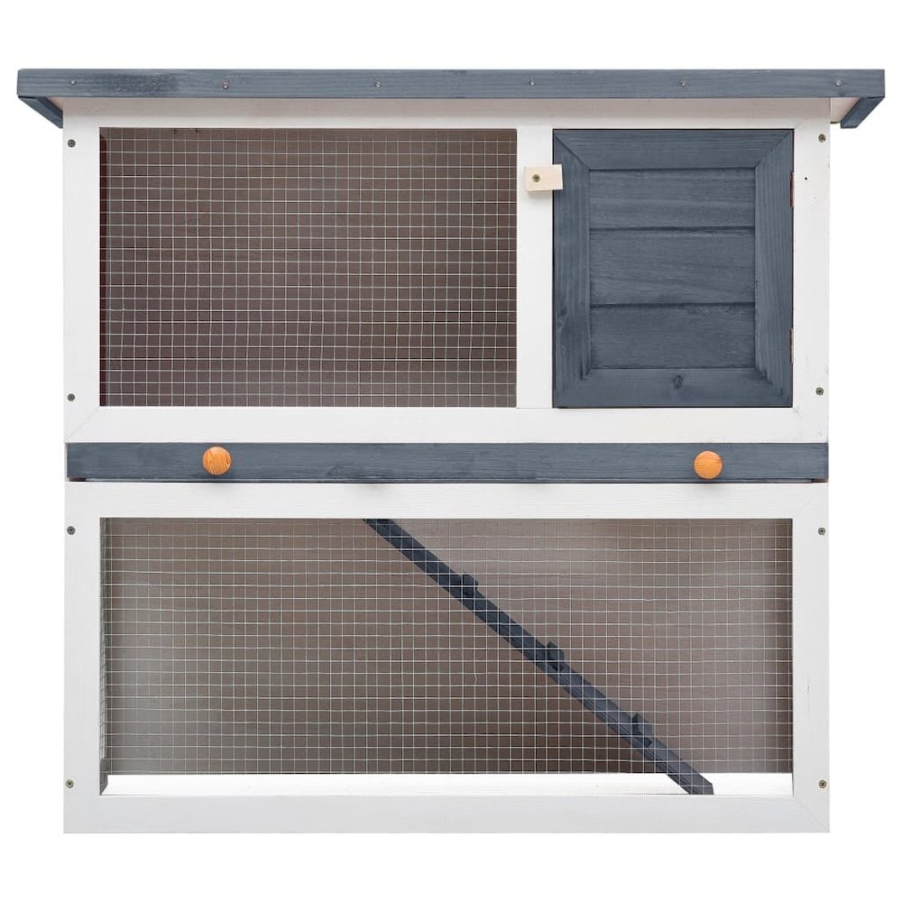vidaXL 170831 Chicken-Coops-Rabbit-Hutches - View #3