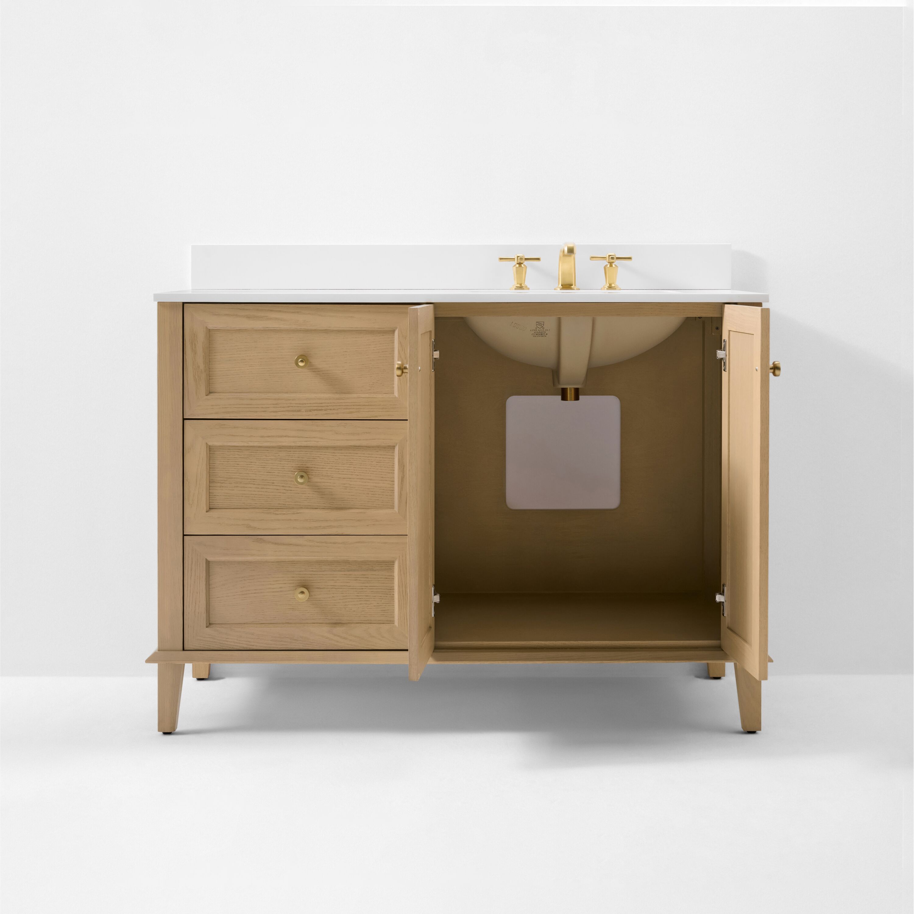 Ancerre Designs VTSHANNAH48ROAKWQZ Bath-Vanity-Combo - View #9
