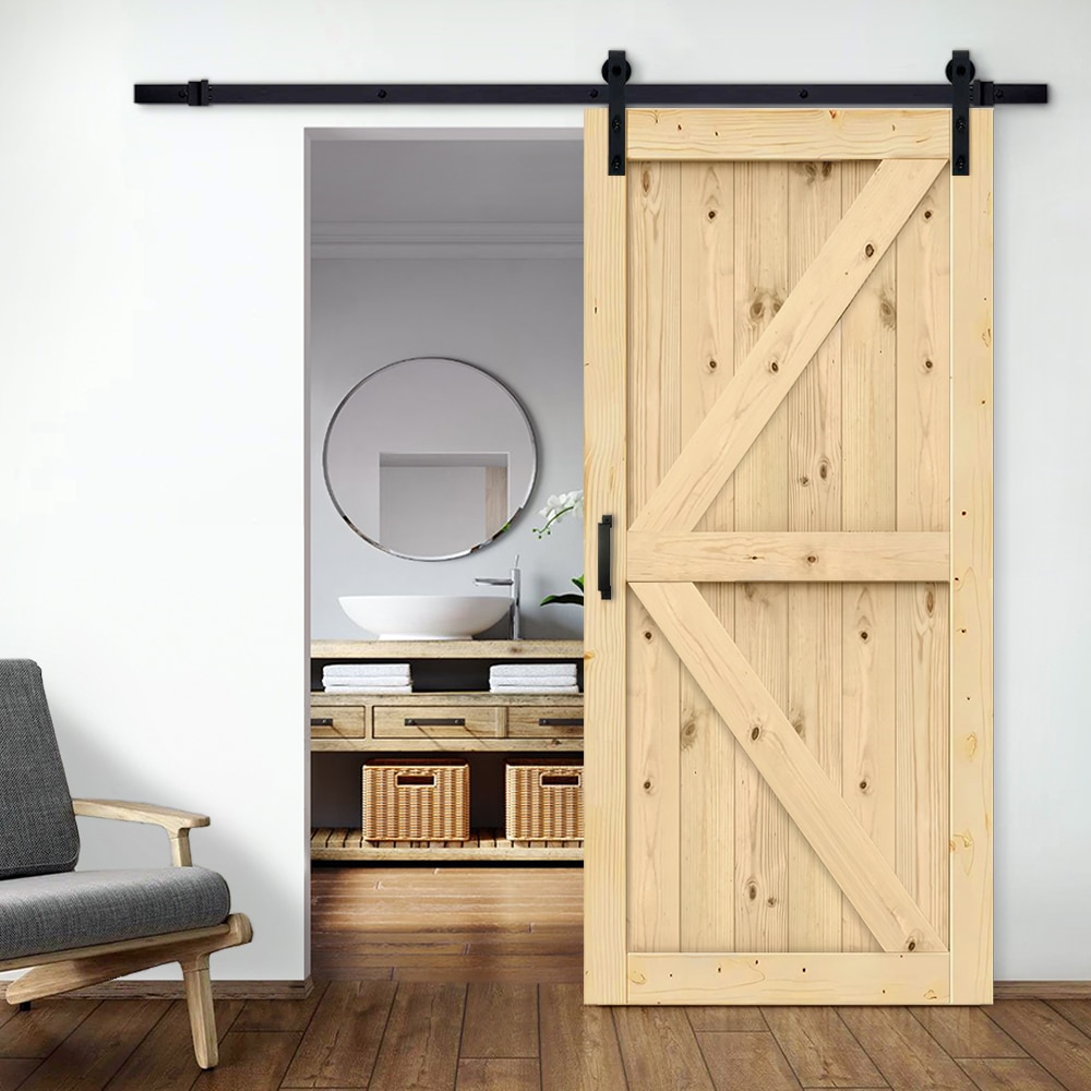 CALHOME DH01+SMK72+DIY-KK24 Barn-Doors - View #2