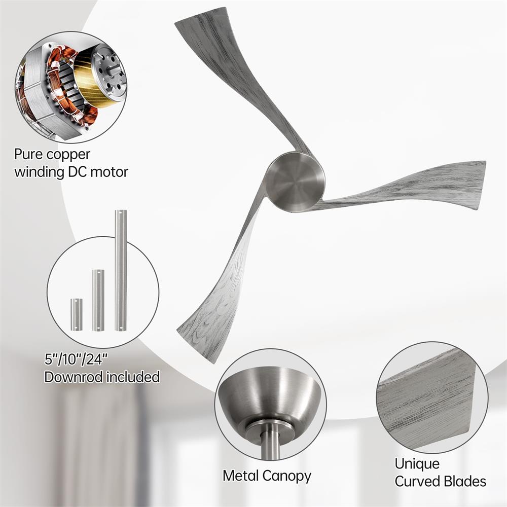 Sofucor LW-52K012-BN-WD-HMW Ceiling-Fans - View #9