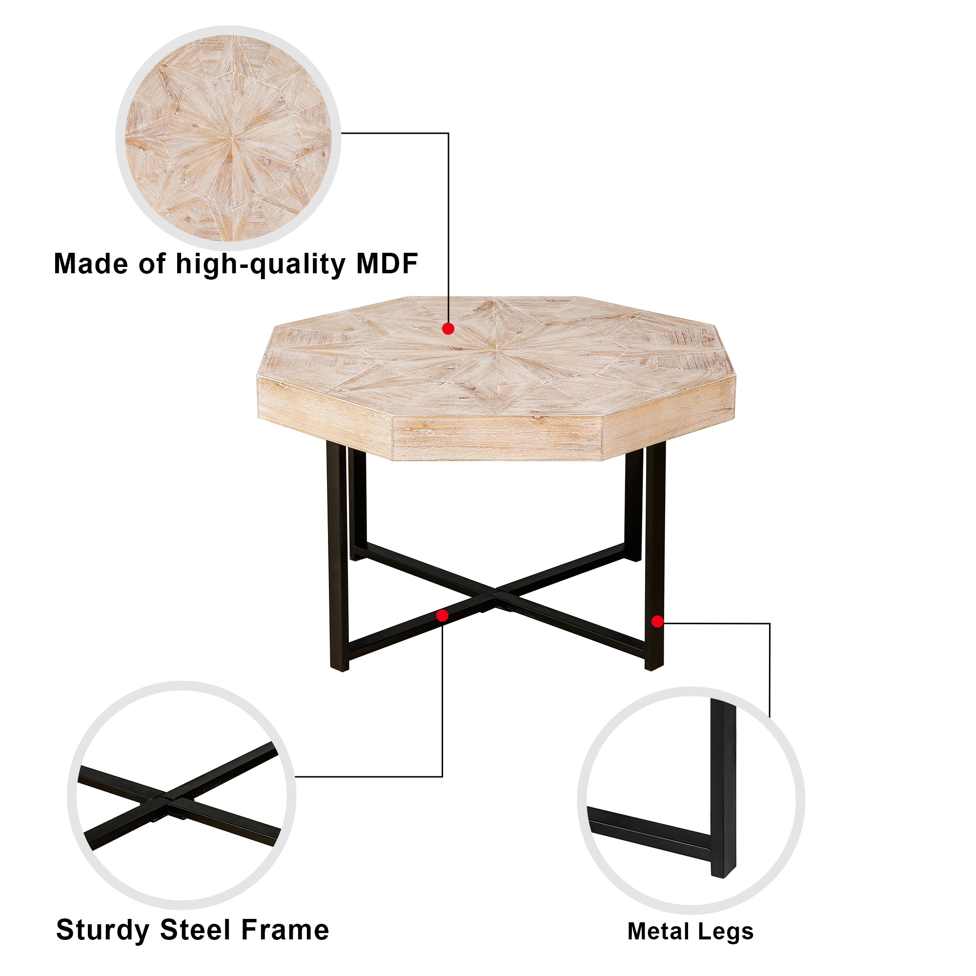 Bybafun YD2400007 Coffee-Tables - View #4