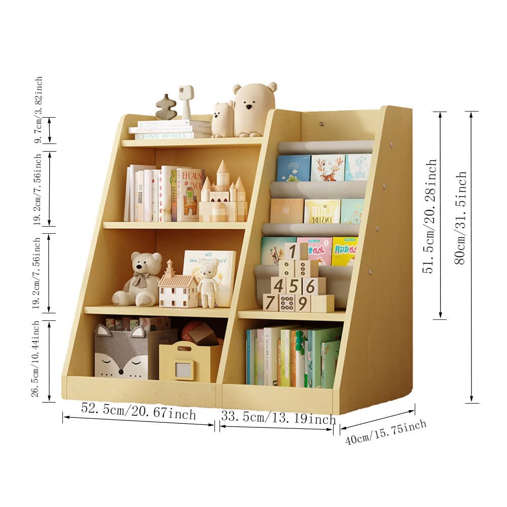 Vynxaria LEXY0205-DJSJ-BK027 Kids-Bookcases - View #6