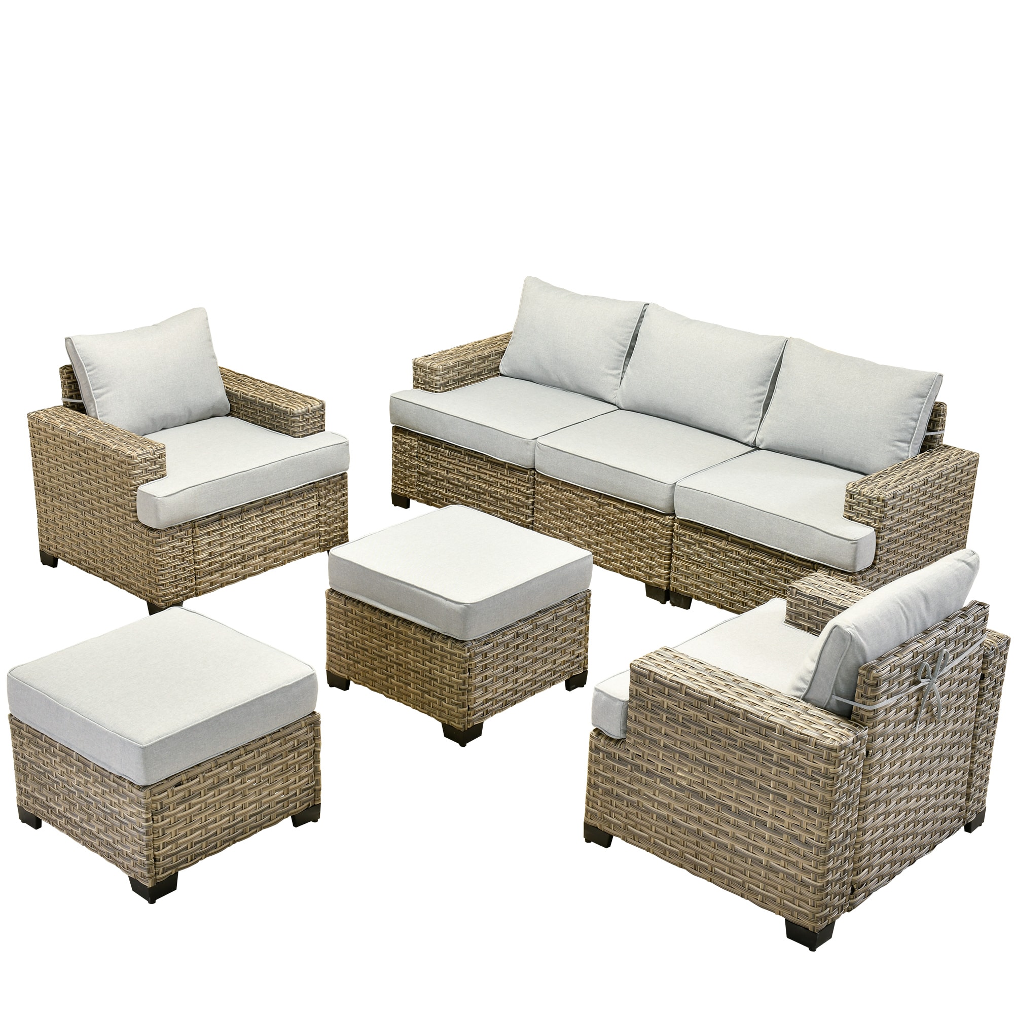 Ovios TS407 Patio-Conversation-Sets - View #8
