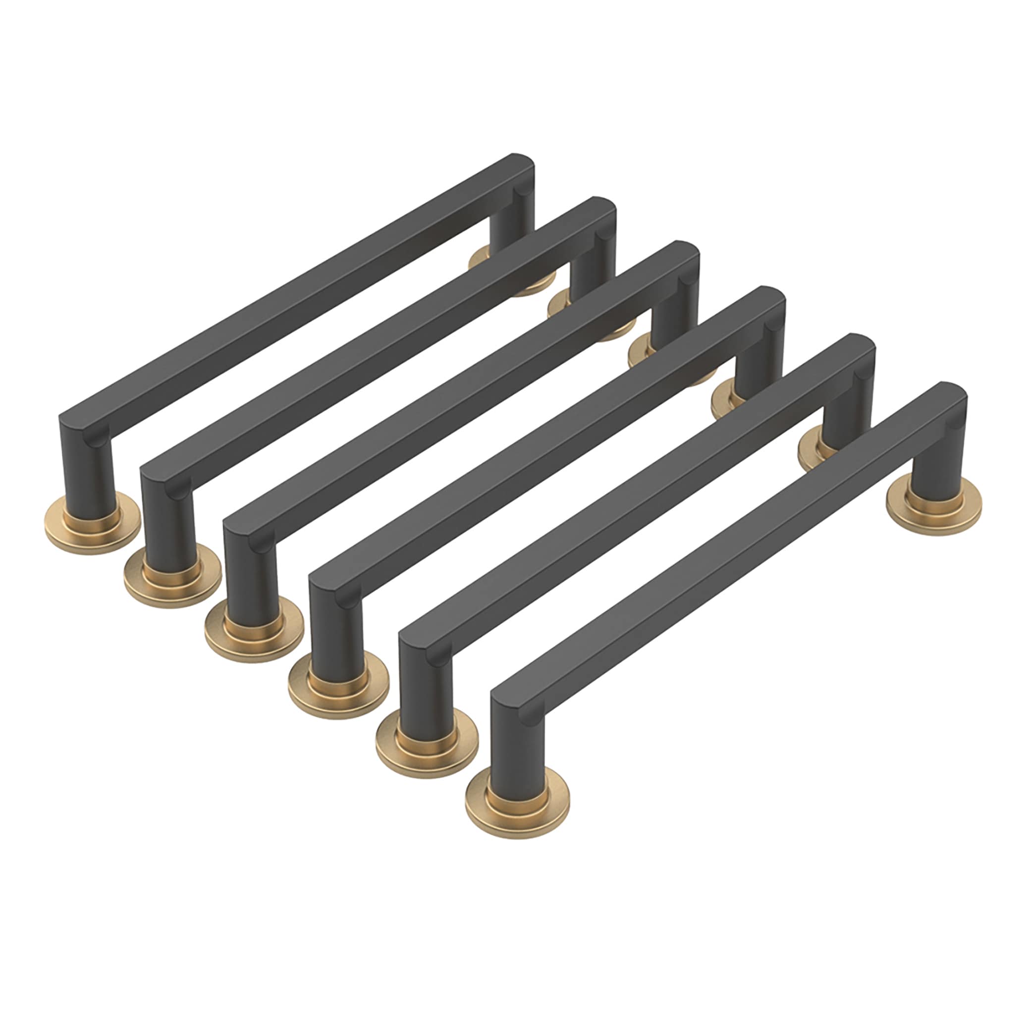 Origin 21 CAB-128-440-MB-BG-6P Cabinet-Pulls - View #9