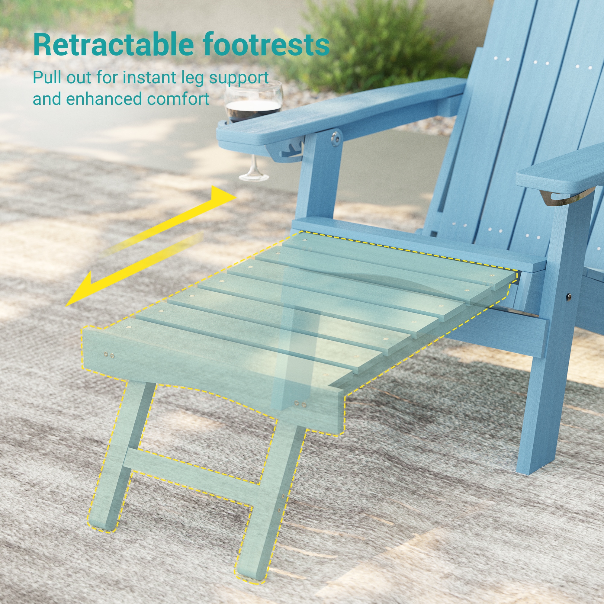 ACEGOSES LW-BAR-26-LB-2 Patio-Chairs - View #4