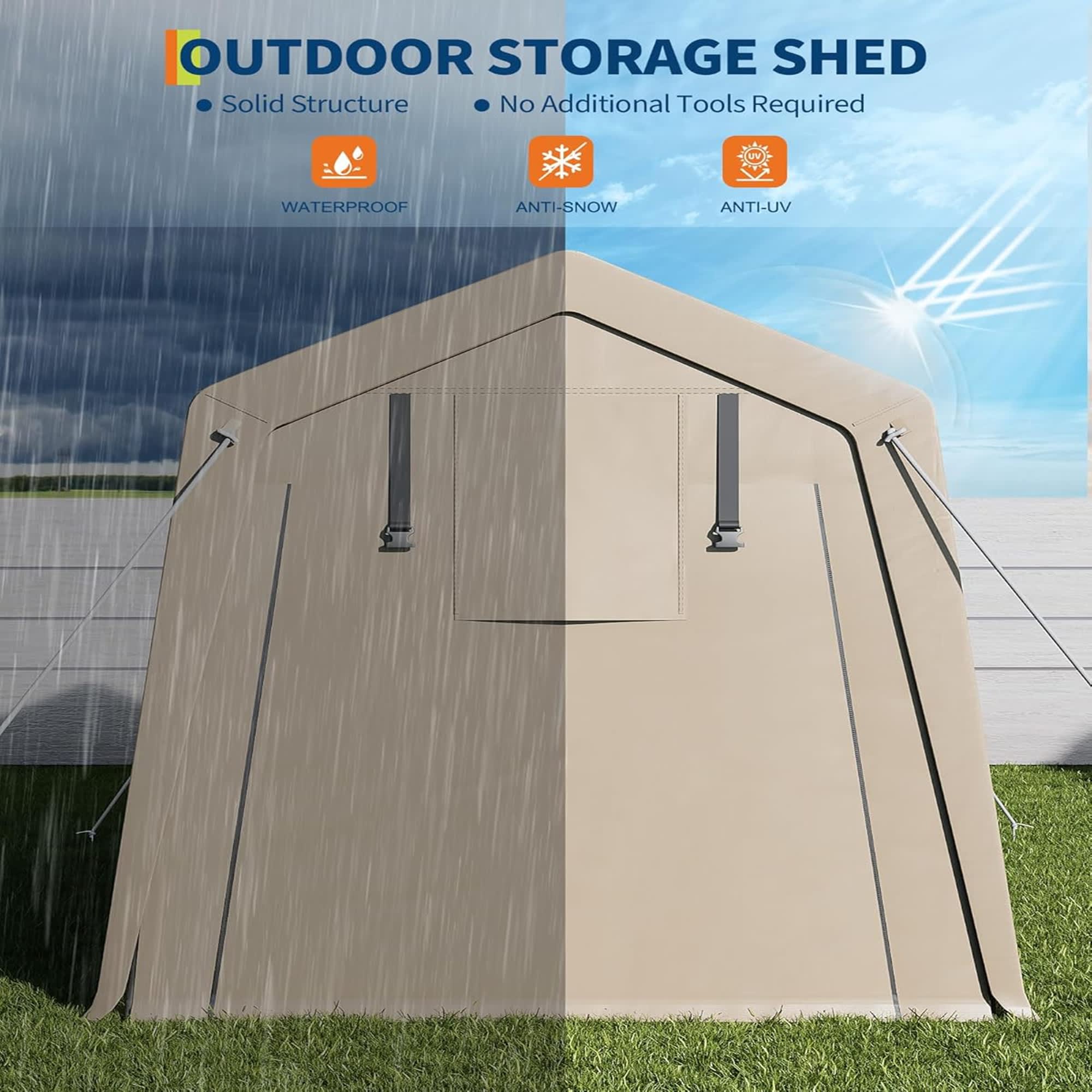 Qeetex LSHQQPPG-33A4YVXT Carport-Covers - View #4