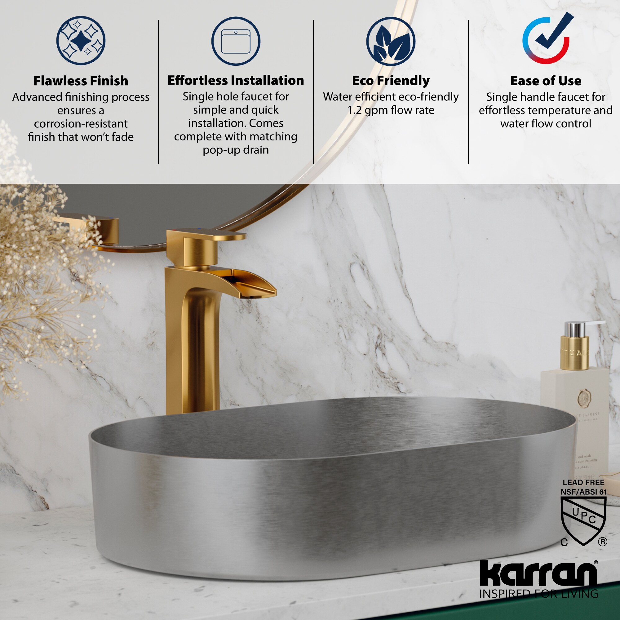Karran KBF442G Lavatory-Faucets - View #6
