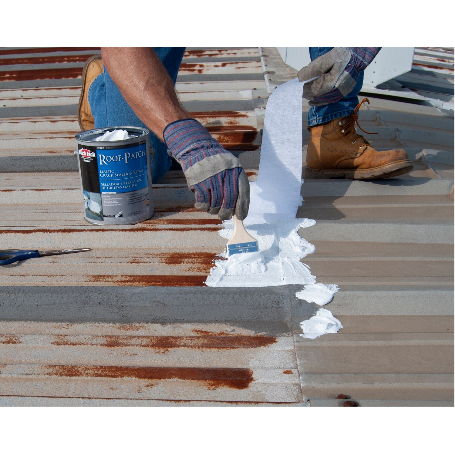 Leak Stopper® Rubberized Roof Patch – Black Jack Coatings