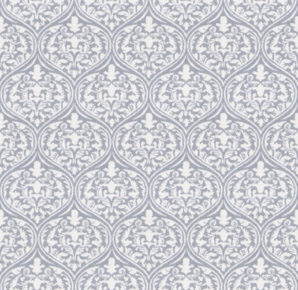 Joy Carpets 2033W-07 Home Office Formality Mist Blue 26-oz sq yard Nylon Textured Indoor Carpet