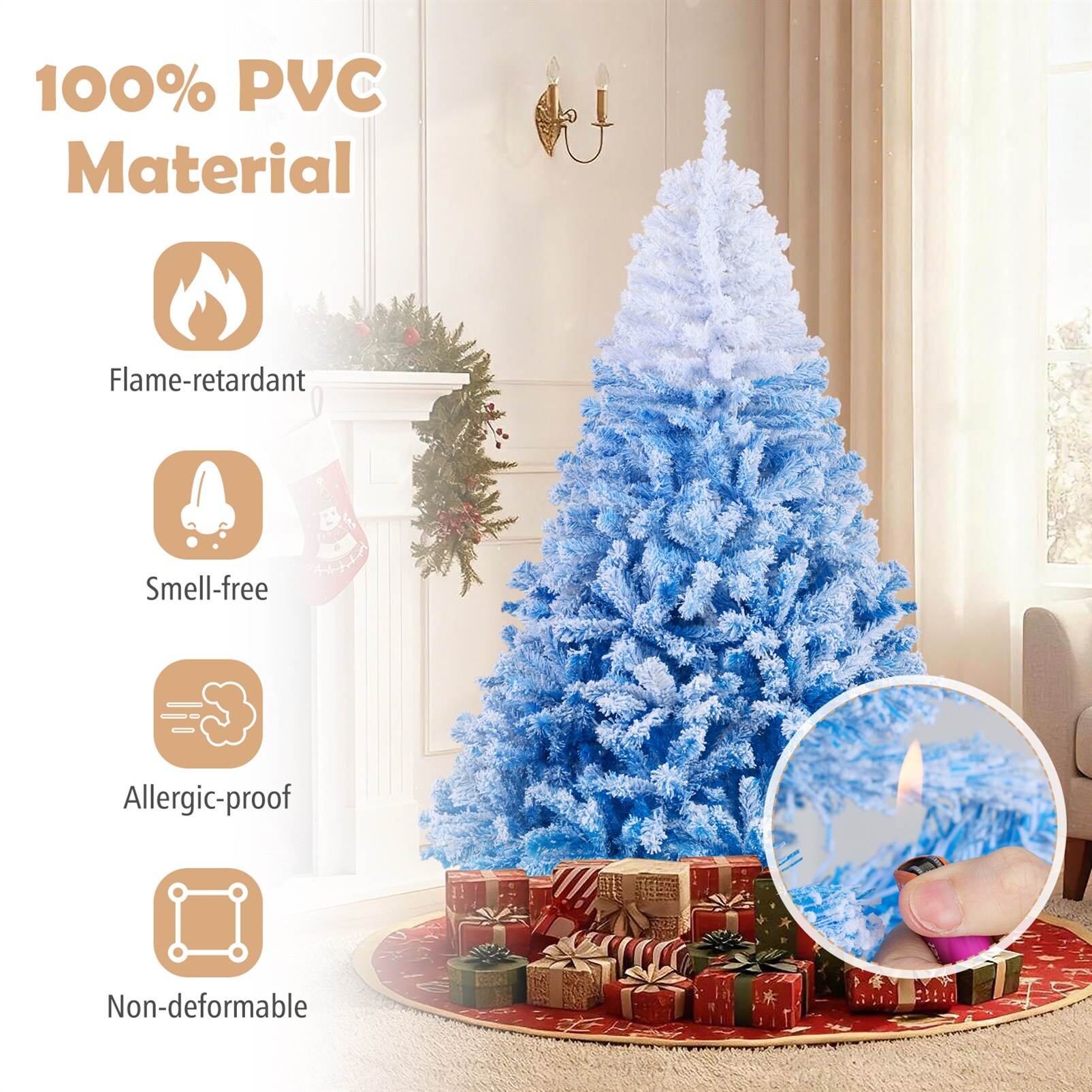 LIVIZA HYJ25171US-BL6 Artificial-Christmas-Trees - View #5
