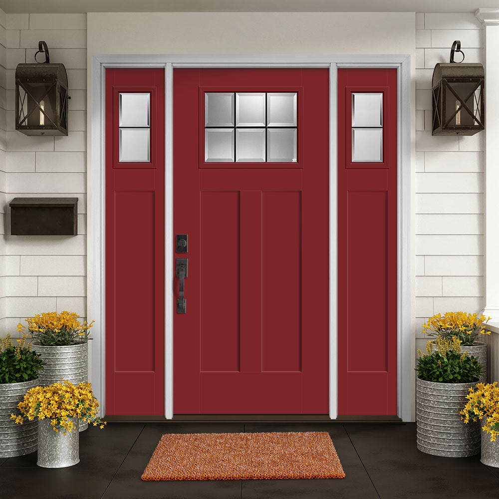 Red Craftsman Front Doors at Lowes.com