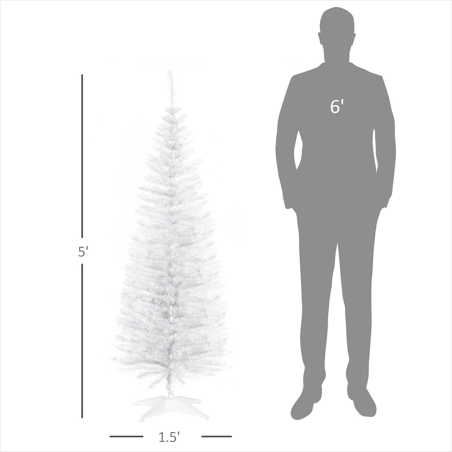 SunJet KY3QBEKIIVU5 Artificial-Christmas-Trees - View #5