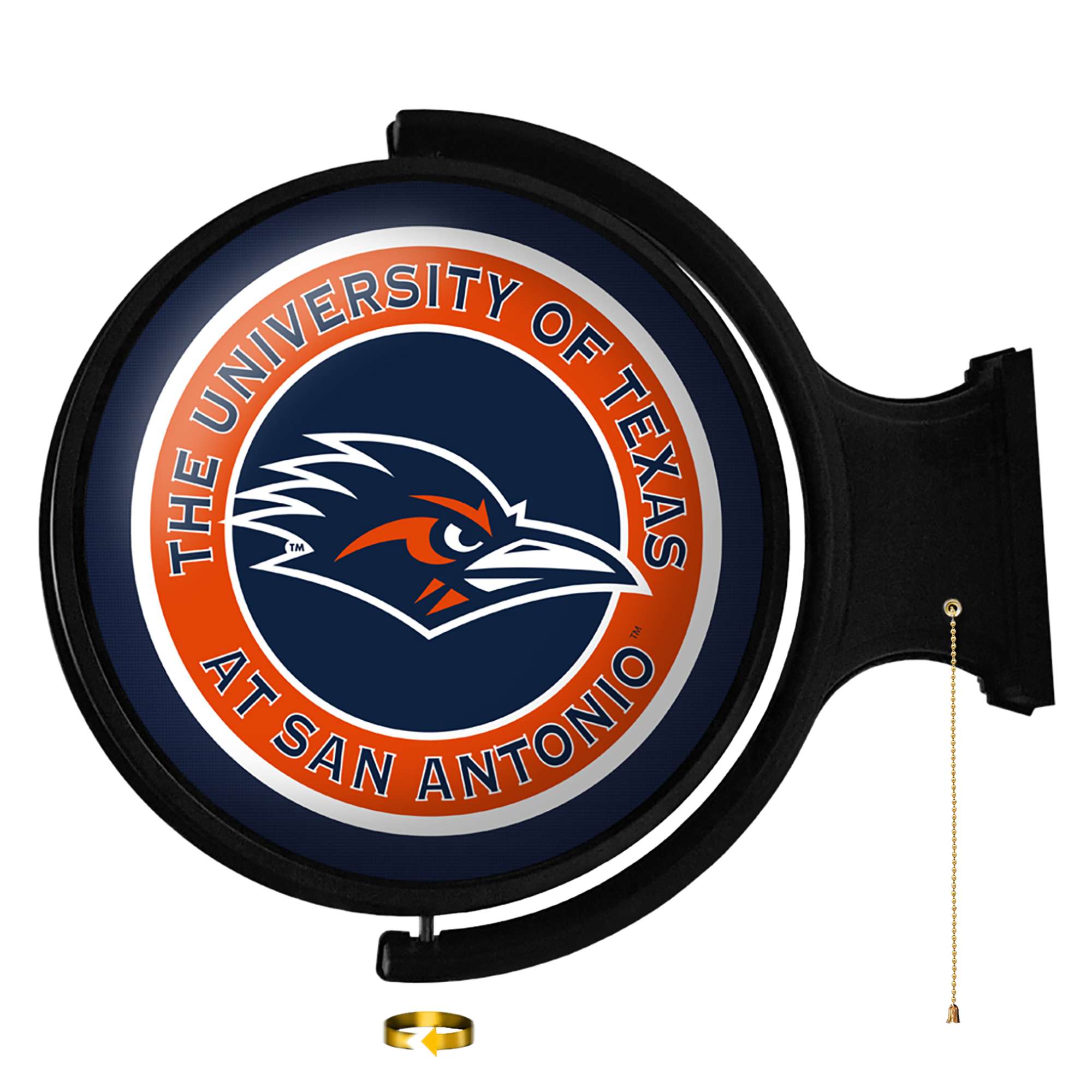 The Fan-Brand NCUTSA-115-02 UTSA Roadrunners Rotating Wall Lights 23-in Constant LED Game Room Lighted Sign